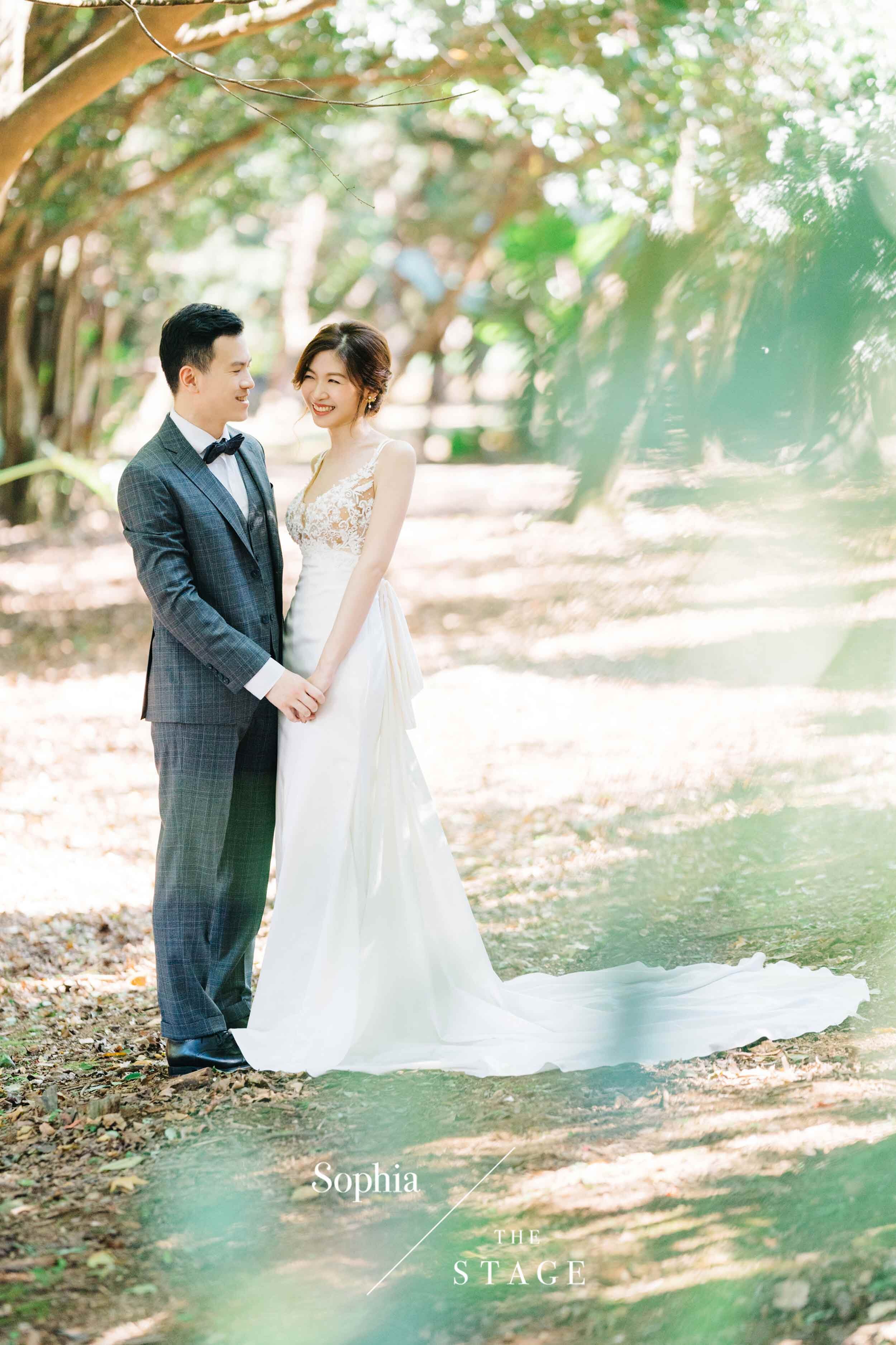  蘇菲雅婚紗-外景-森林 