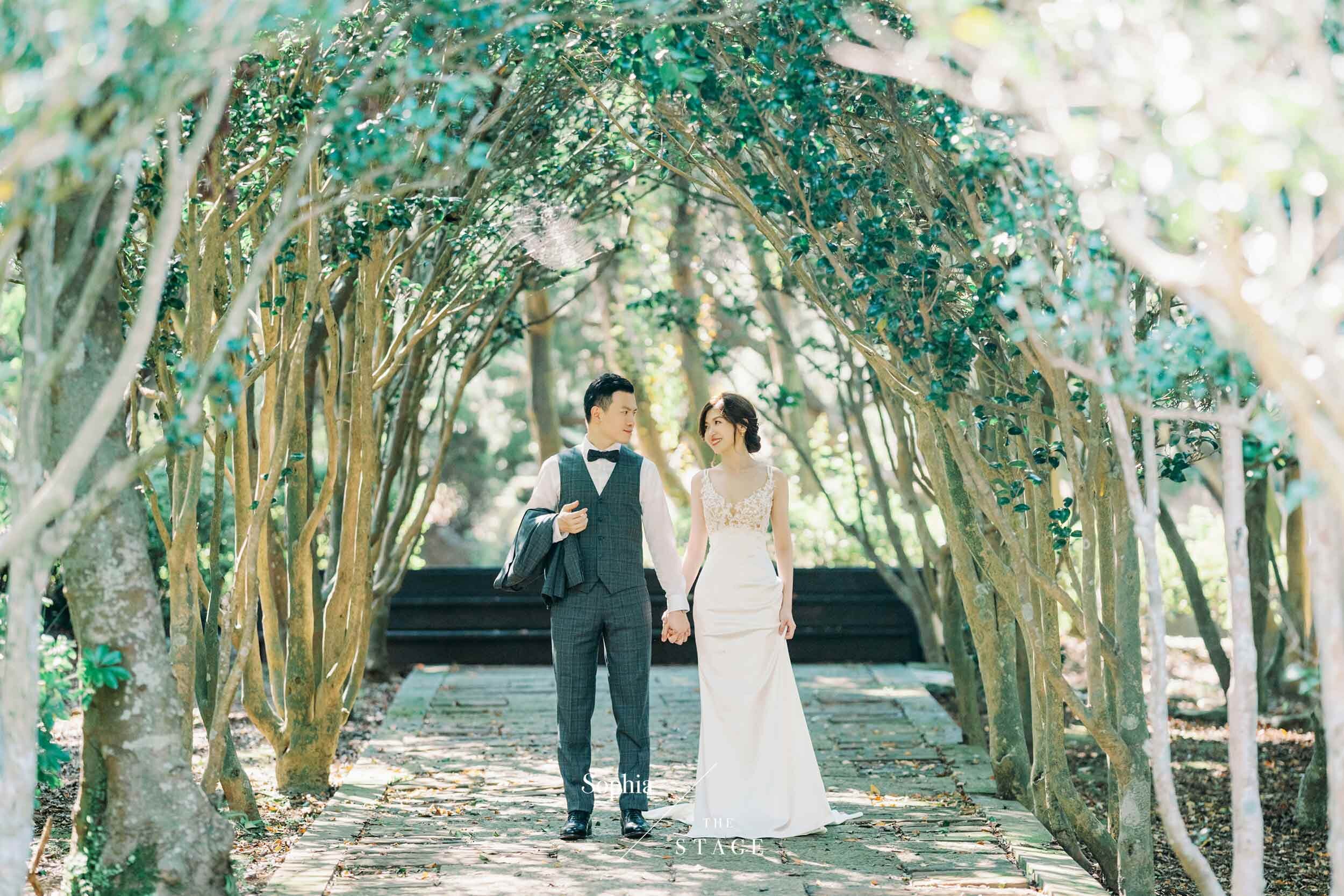  蘇菲雅婚紗-外景-森林-美式婚紗照 