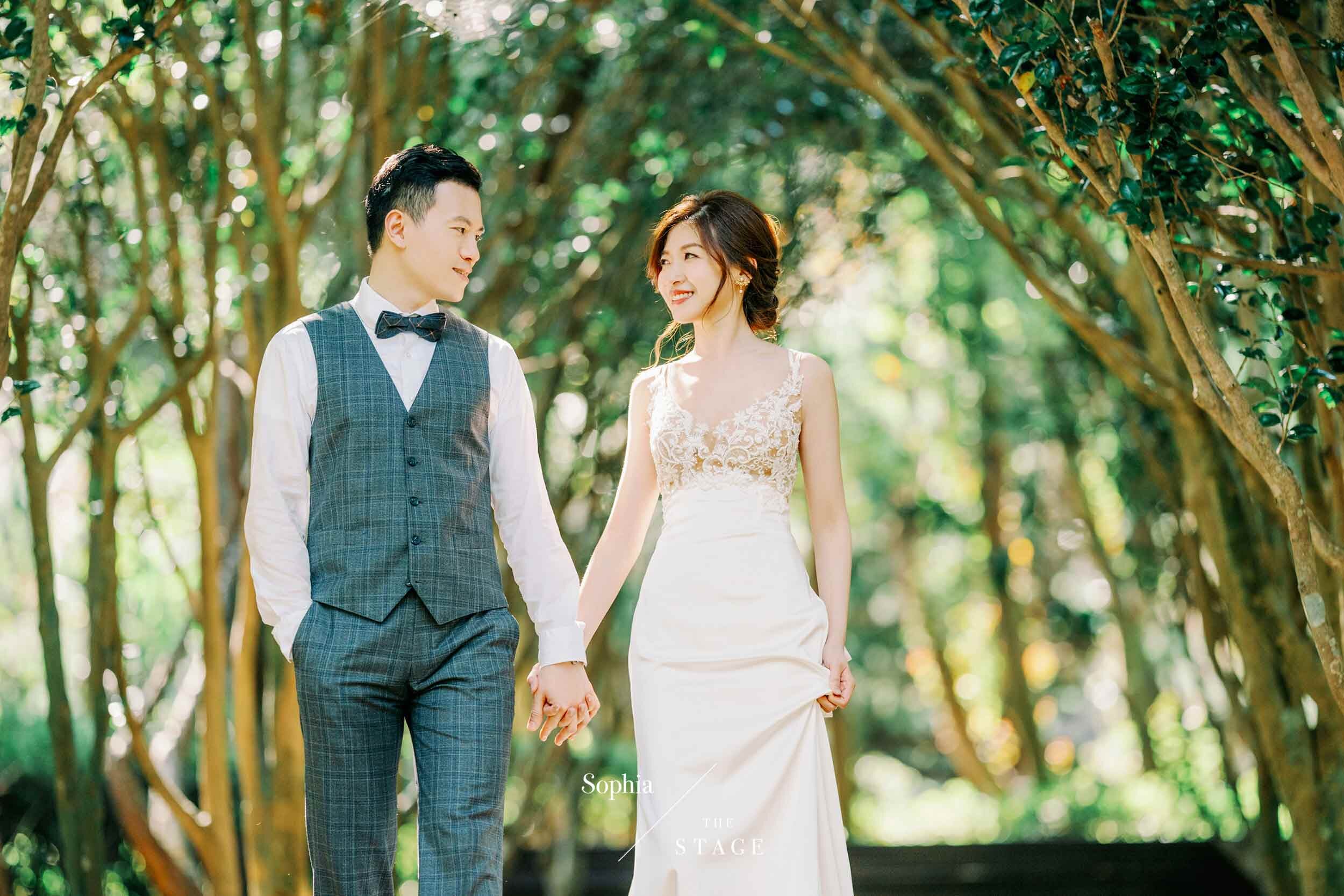  蘇菲雅婚紗-外景-森林-美式婚紗照 