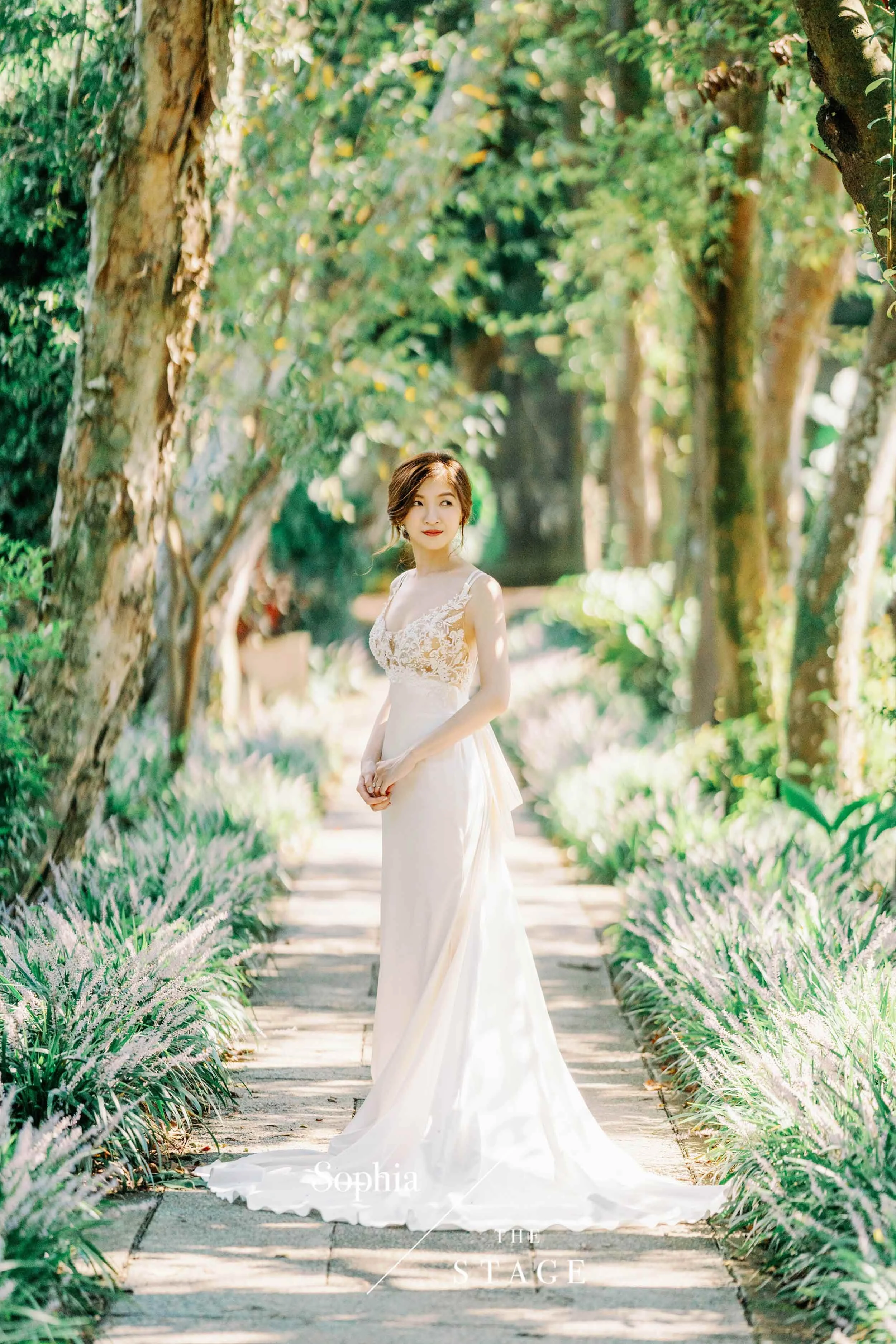  蘇菲雅婚紗-外景-森林-美式婚紗照-新娘獨照 