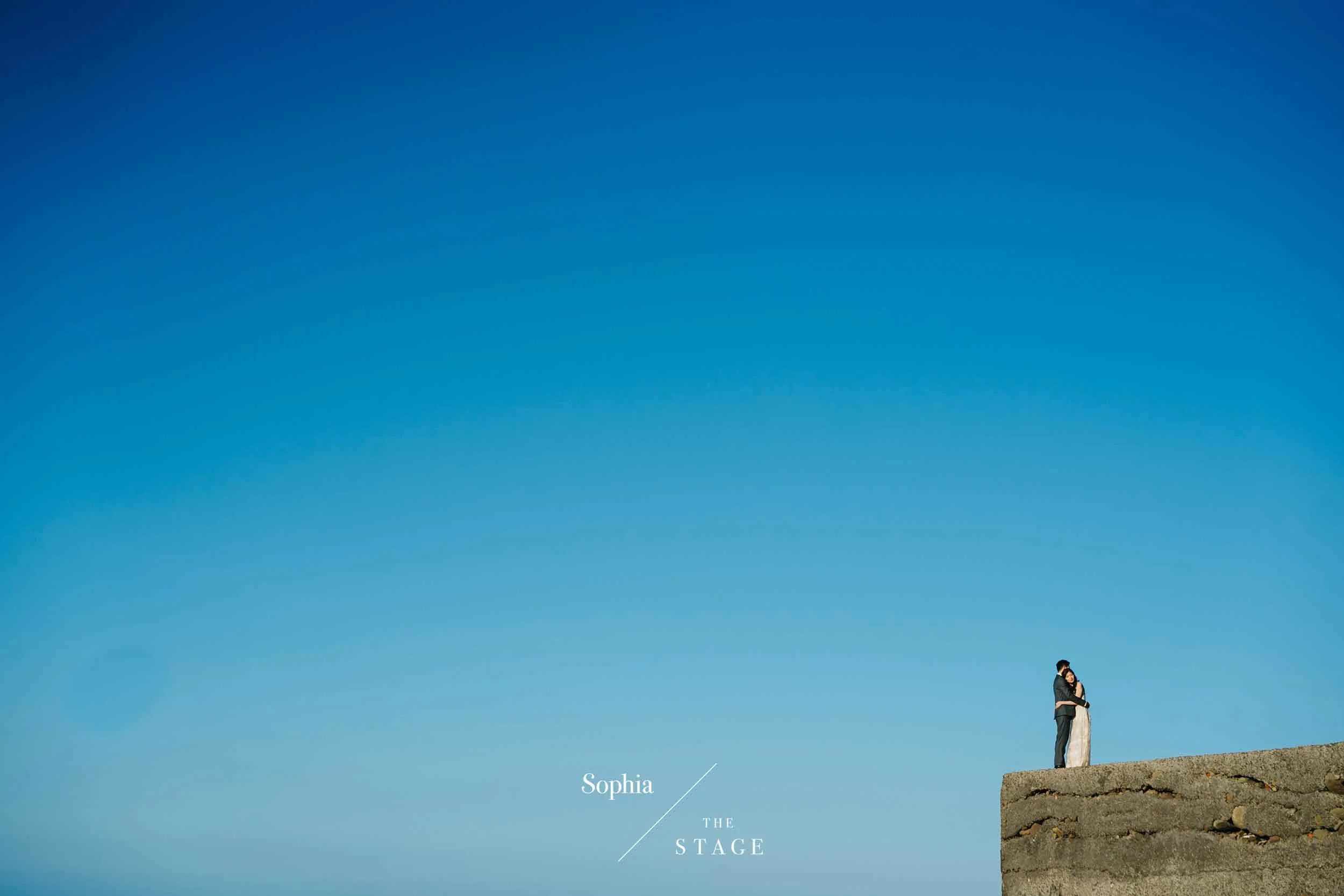  蘇菲雅婚紗-外景-森林-美式婚紗照-風景-龜山島-藍天 