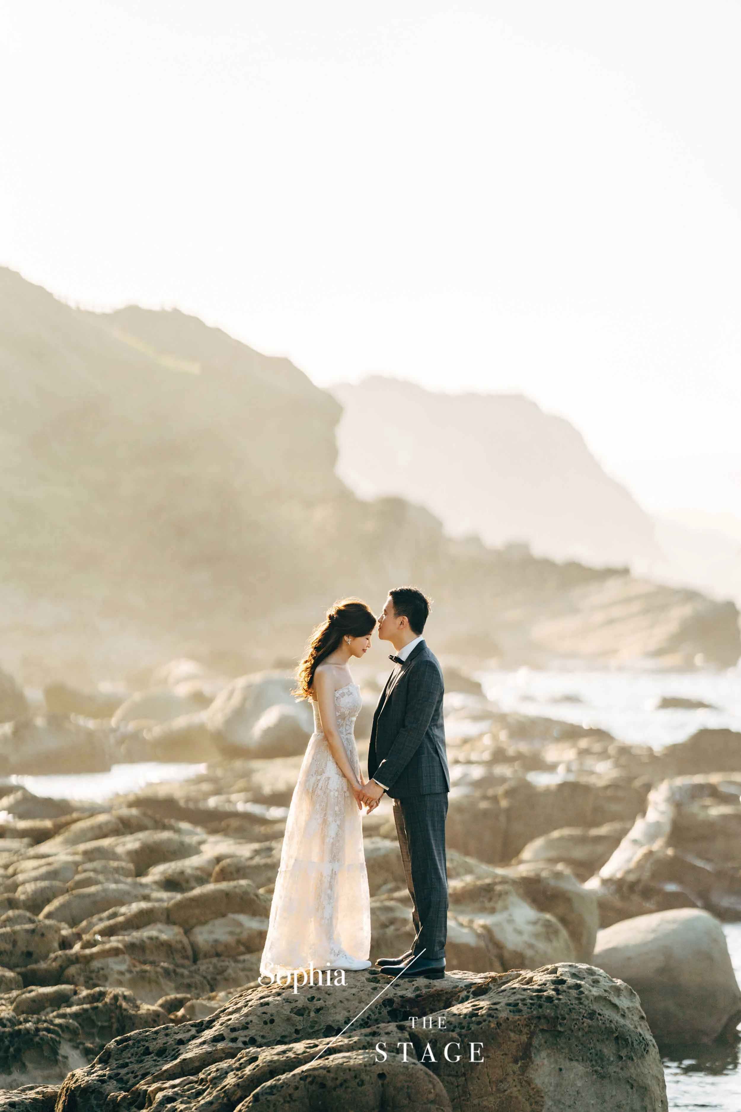 蘇菲雅婚紗-外景-森林-美式婚紗照-風景-龜山島-沿岸 
