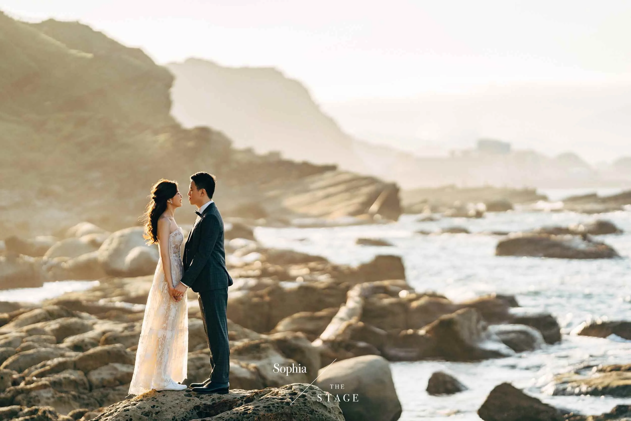  蘇菲雅婚紗-外景-森林-美式婚紗照-風景-龜山島-沿岸 