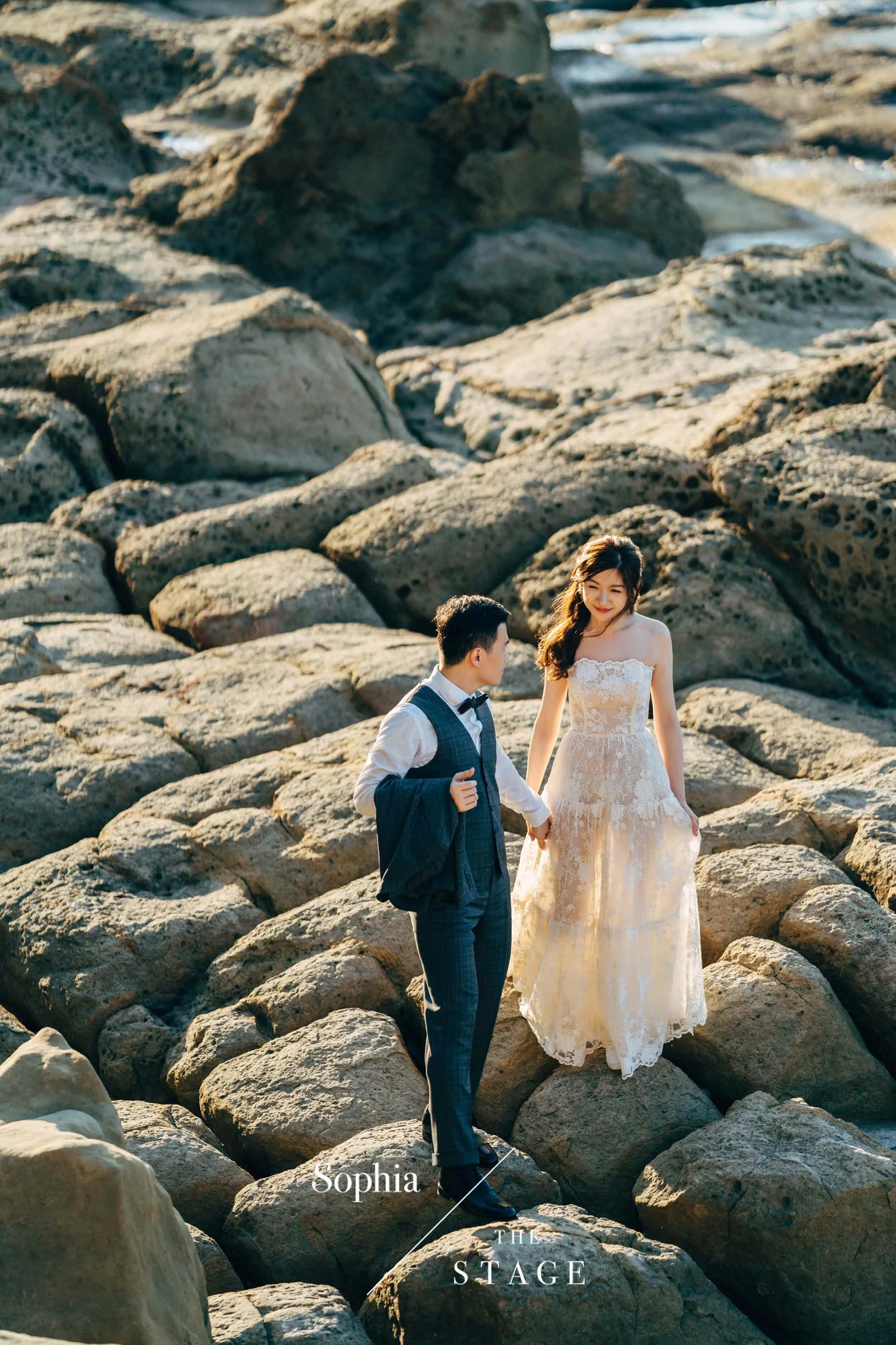  蘇菲雅婚紗-外景-森林-美式婚紗照-風景-龜山島-沿岸 