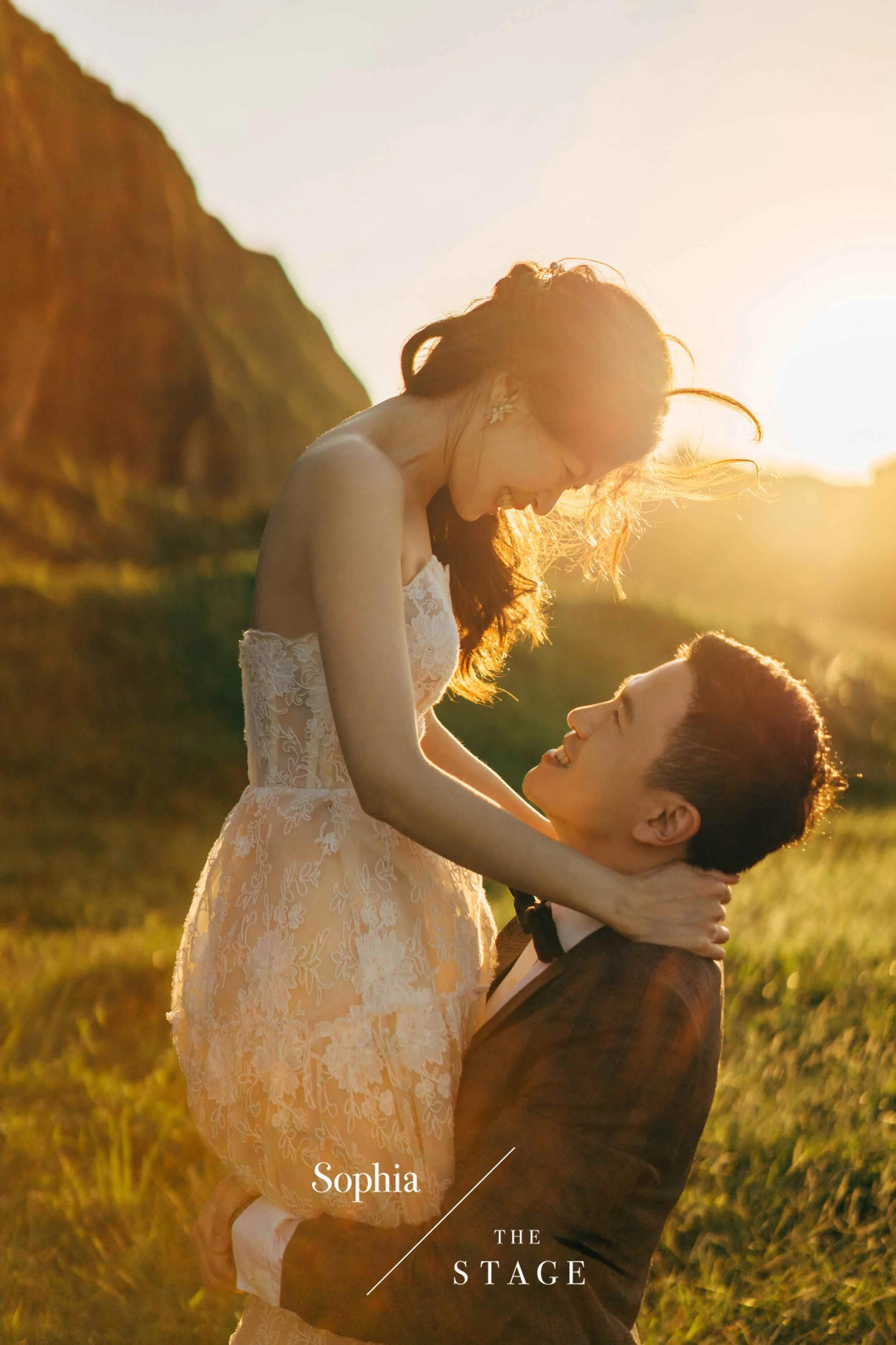  蘇菲雅婚紗-外景-森林-美式婚紗照-風景-龜山島-草原 