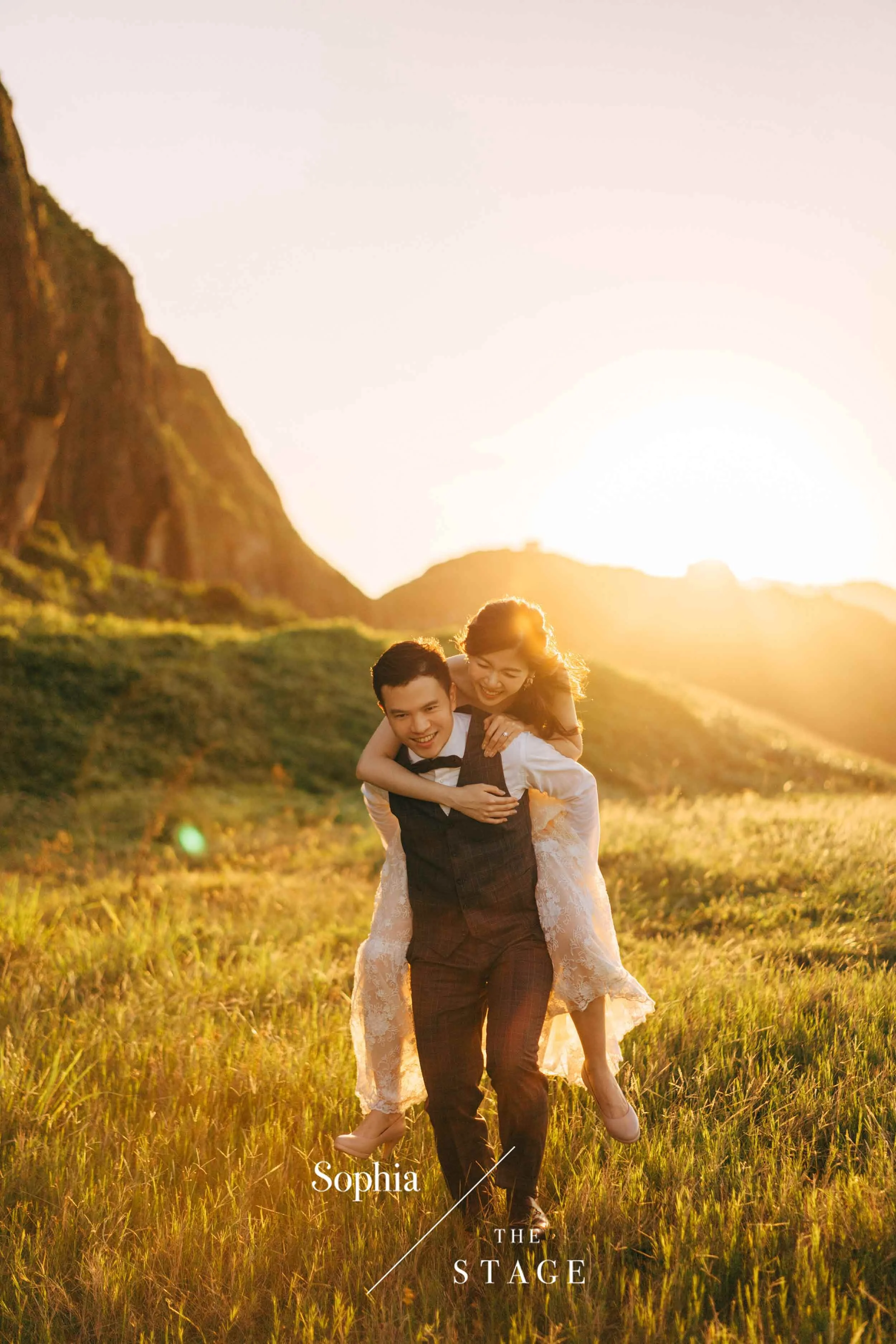  蘇菲雅婚紗-外景-森林-美式婚紗照-風景-龜山島-草原 