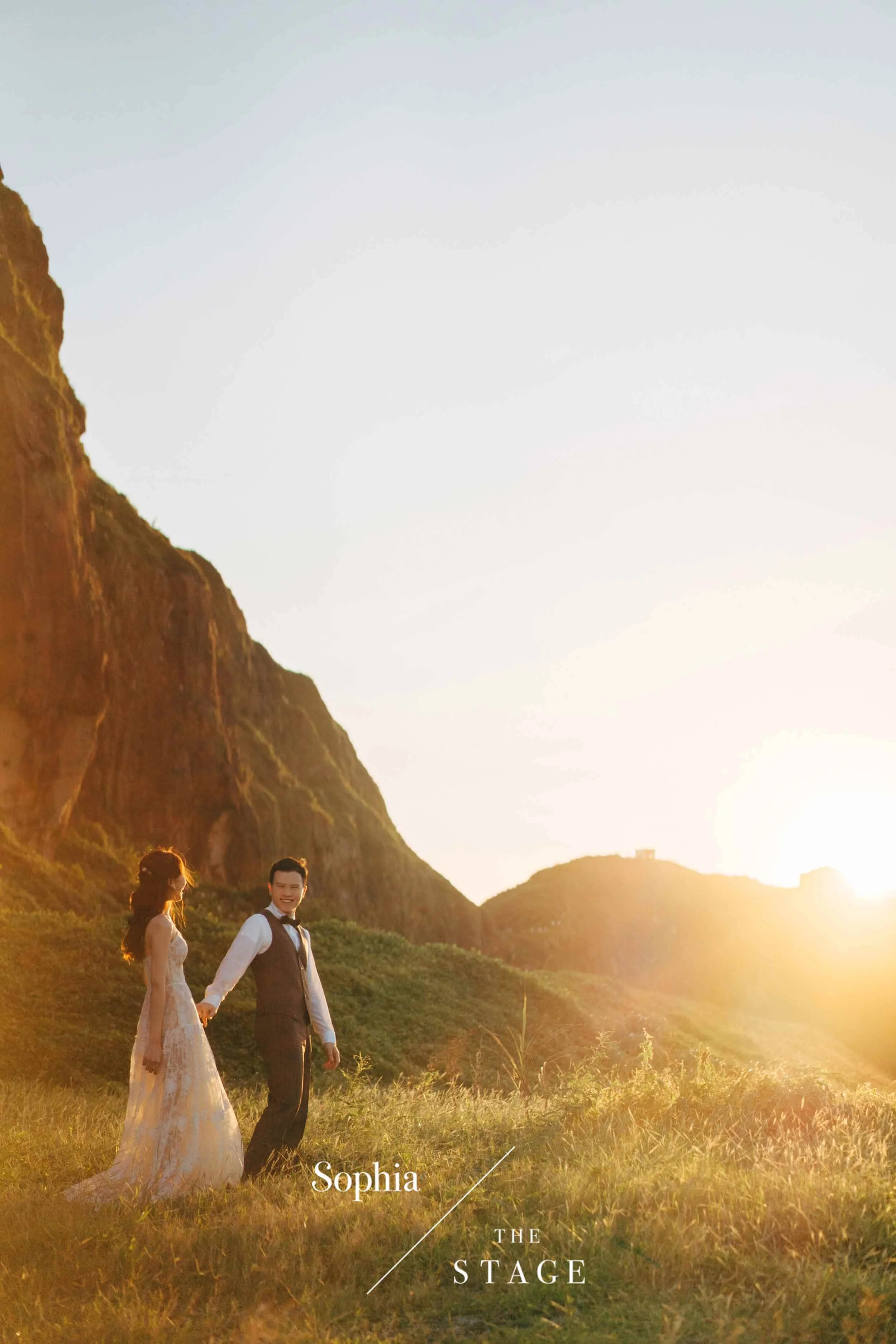 蘇菲雅婚紗-外景-森林-美式婚紗照-風景-龜山島-草原 