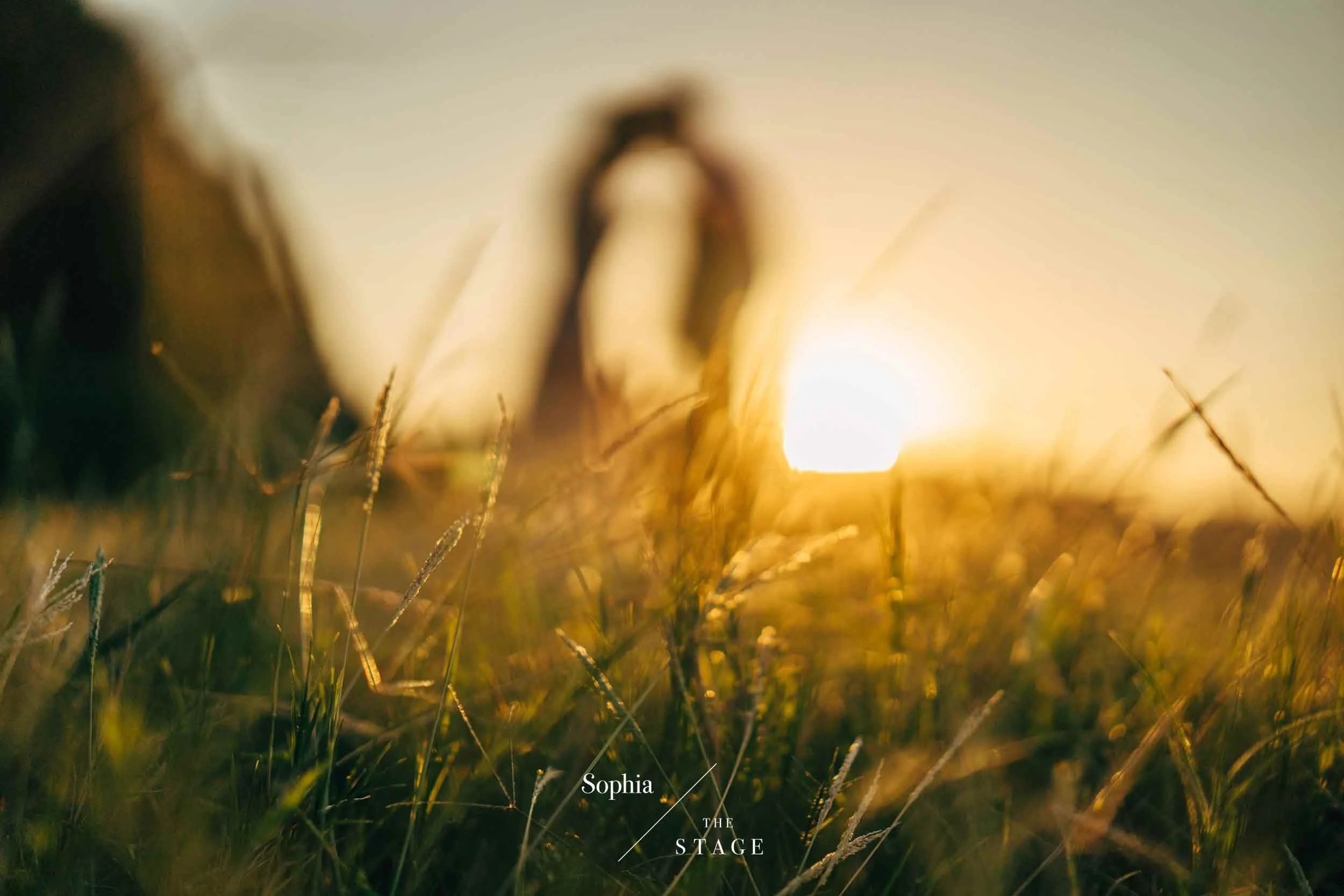  蘇菲雅婚紗-外景-森林-美式婚紗照-風景-龜山島-草原-剪影 