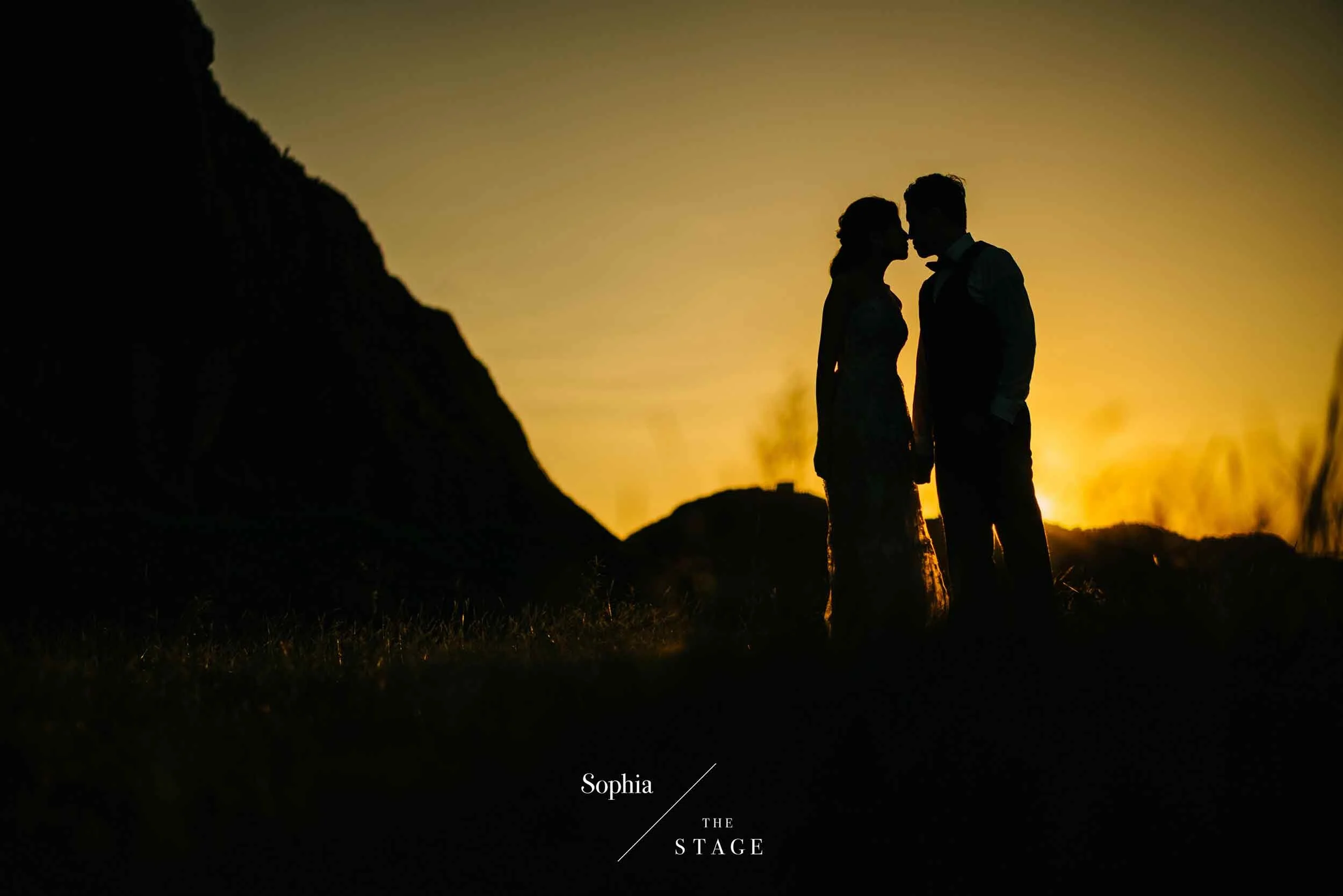  蘇菲雅婚紗-外景-森林-美式婚紗照-風景-龜山島-草原-剪影 