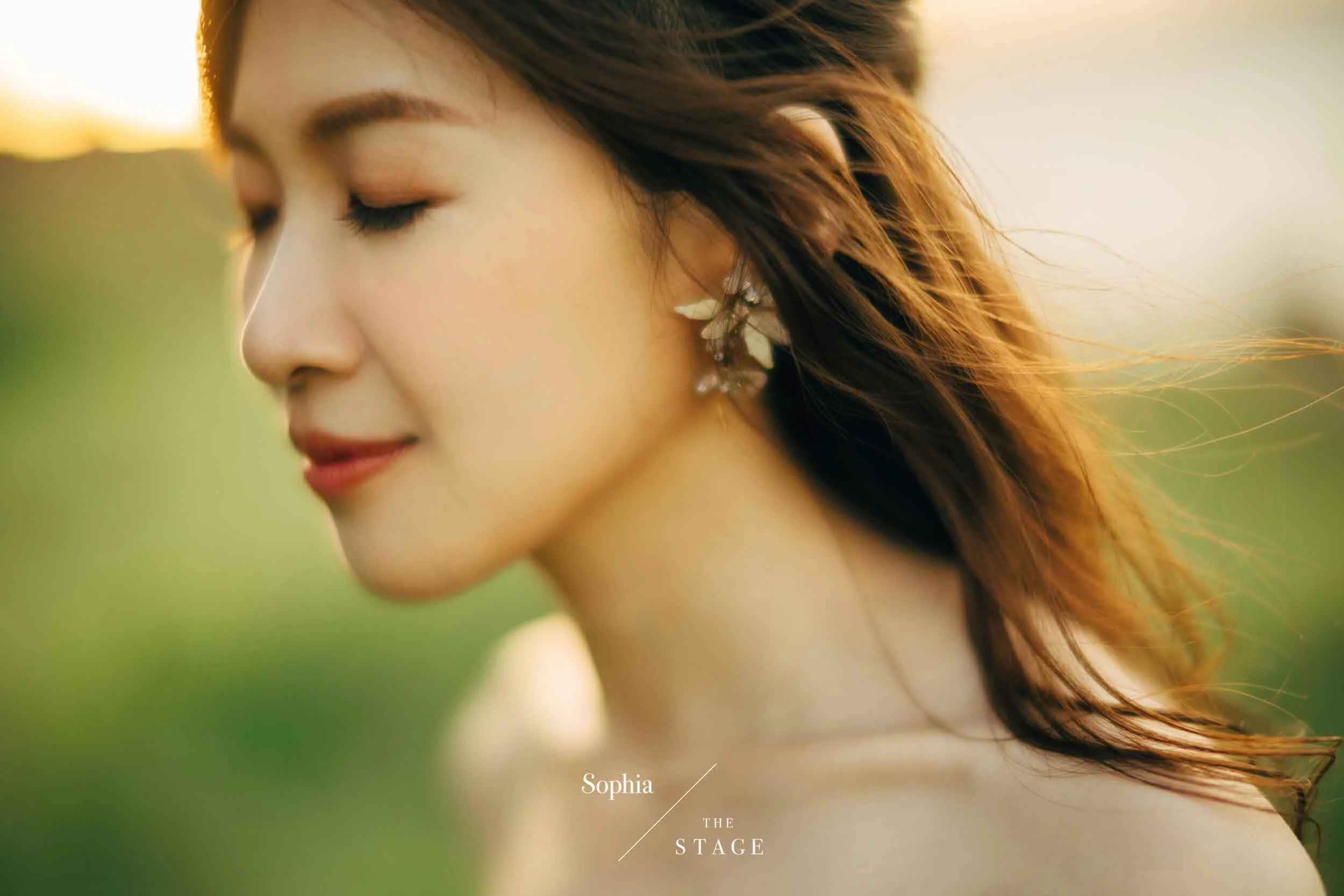  蘇菲雅婚紗-外景-森林-美式婚紗照-風景-龜山島-草原-新娘近照 