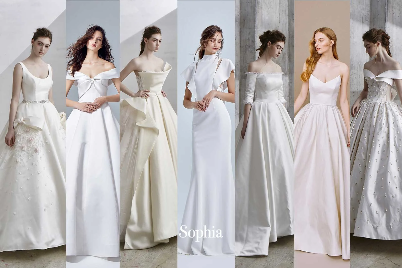 質感系當道！盤點18件蘇菲雅熱門高級款緞面婚紗(上)
