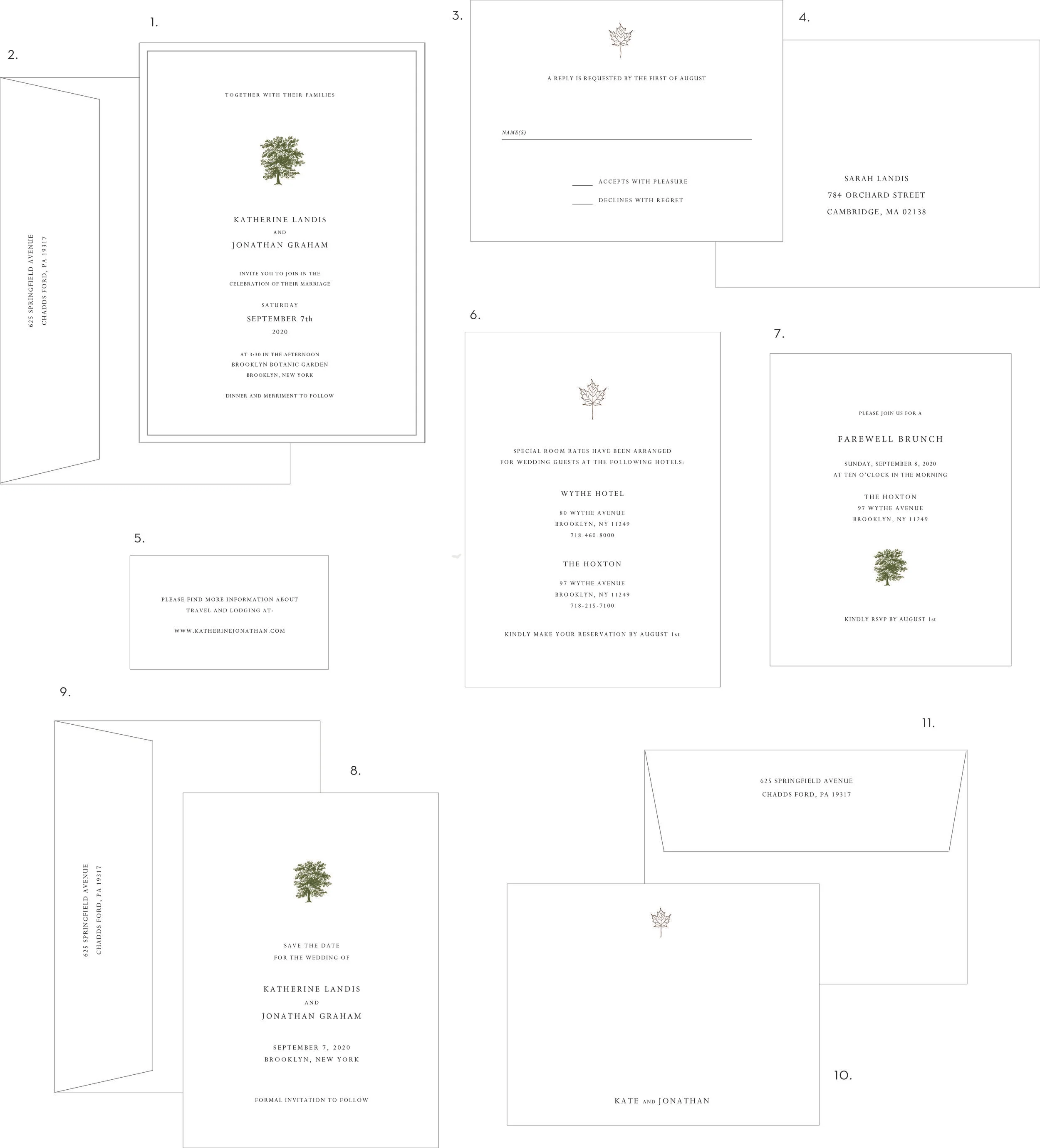 Letterpress Wedding Invitation Tree Style.jpg