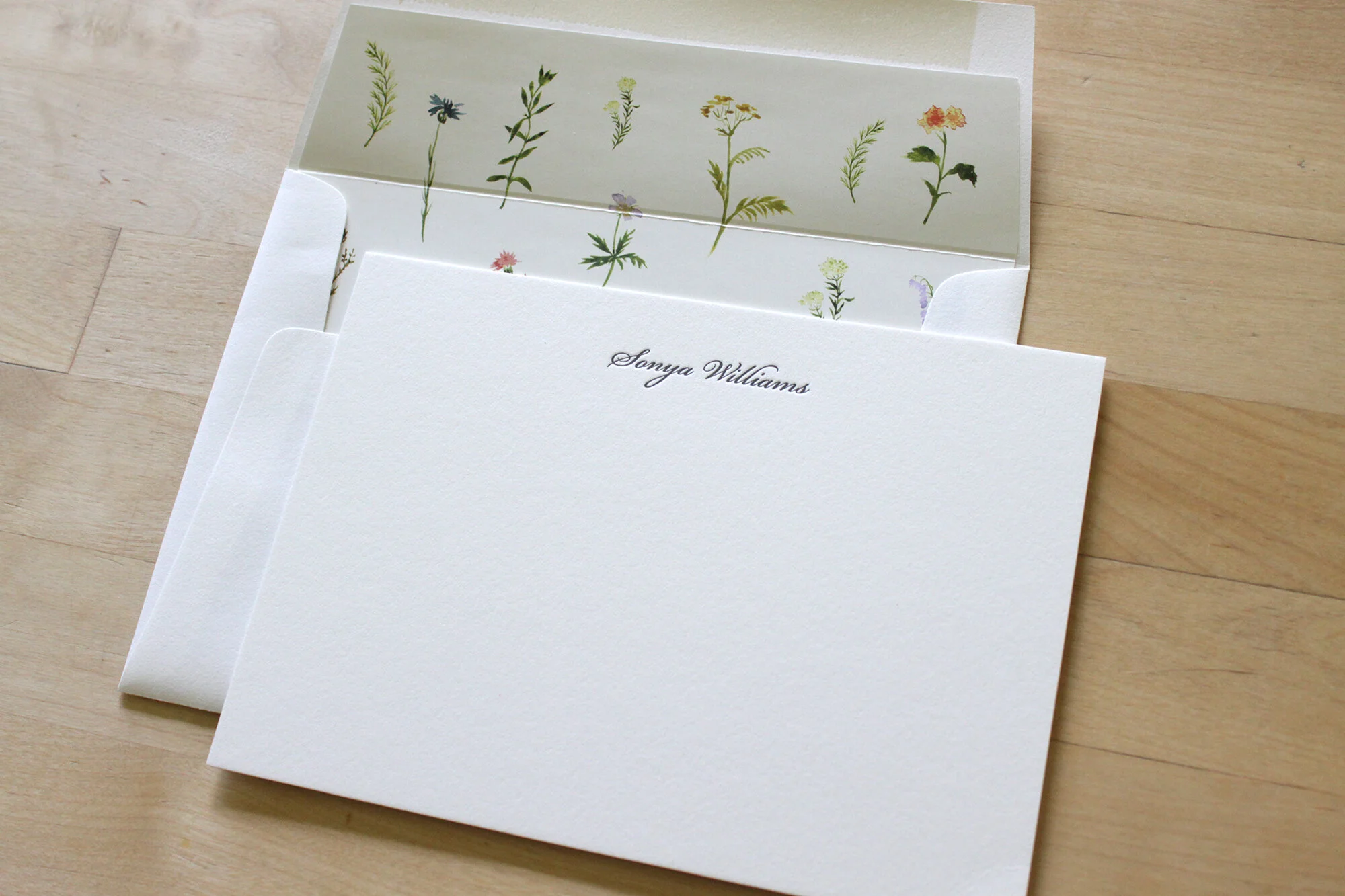 letterpress notecards