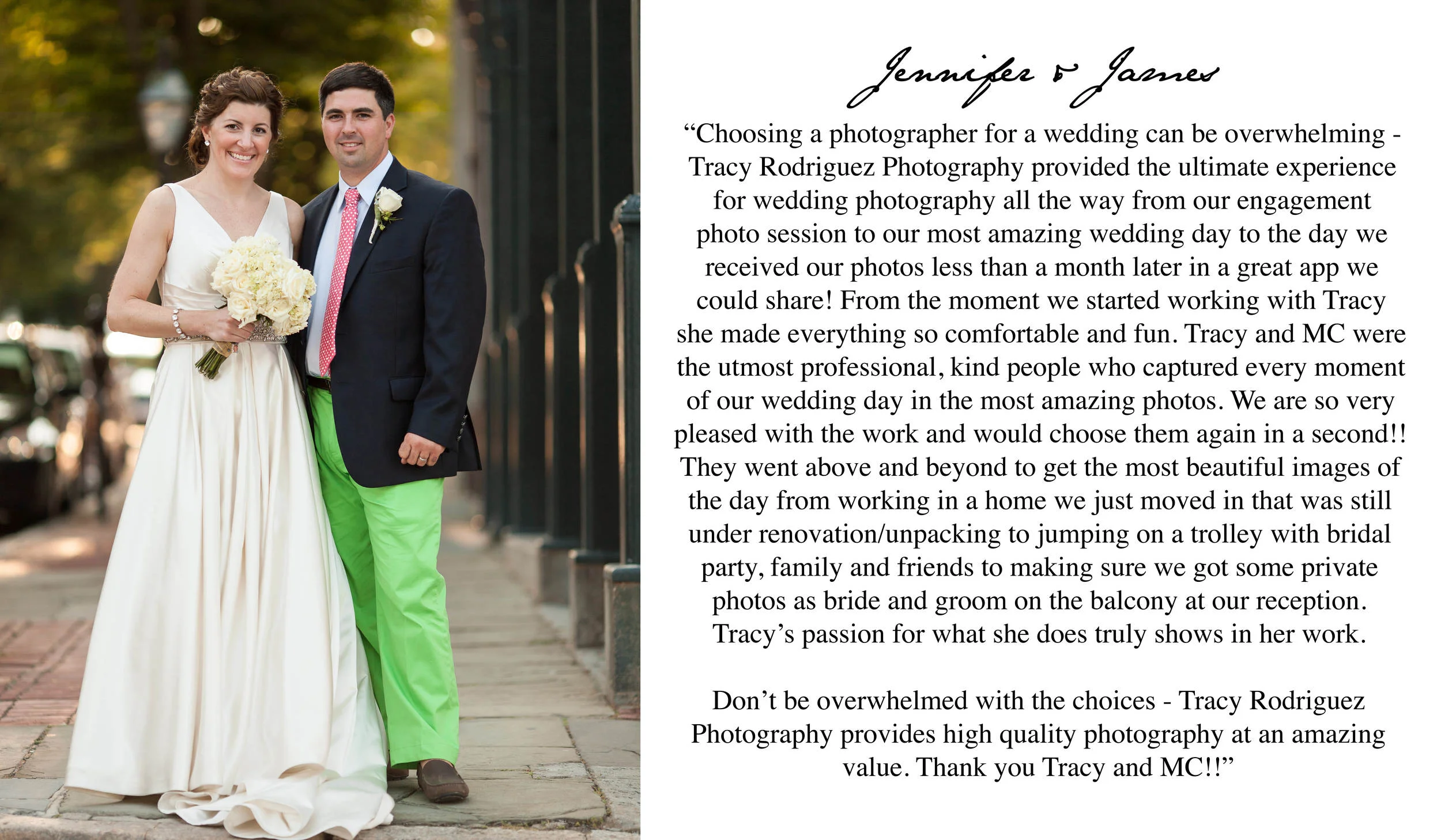 Boston Wedding Photographer 5 Star Review