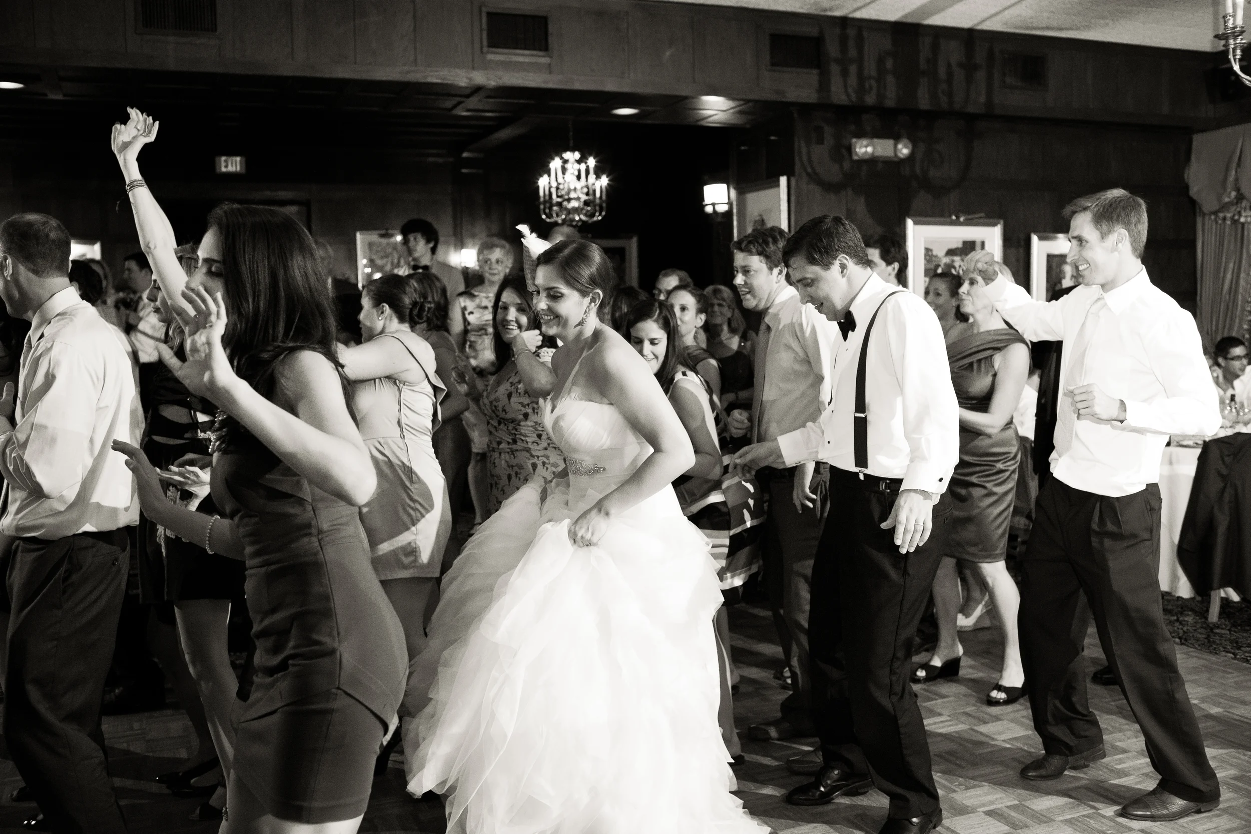 Thank you to Garone Photography for capturing this photo of us dancing along to Thomas' favorite wedding song, The Cupid Shuffle. 