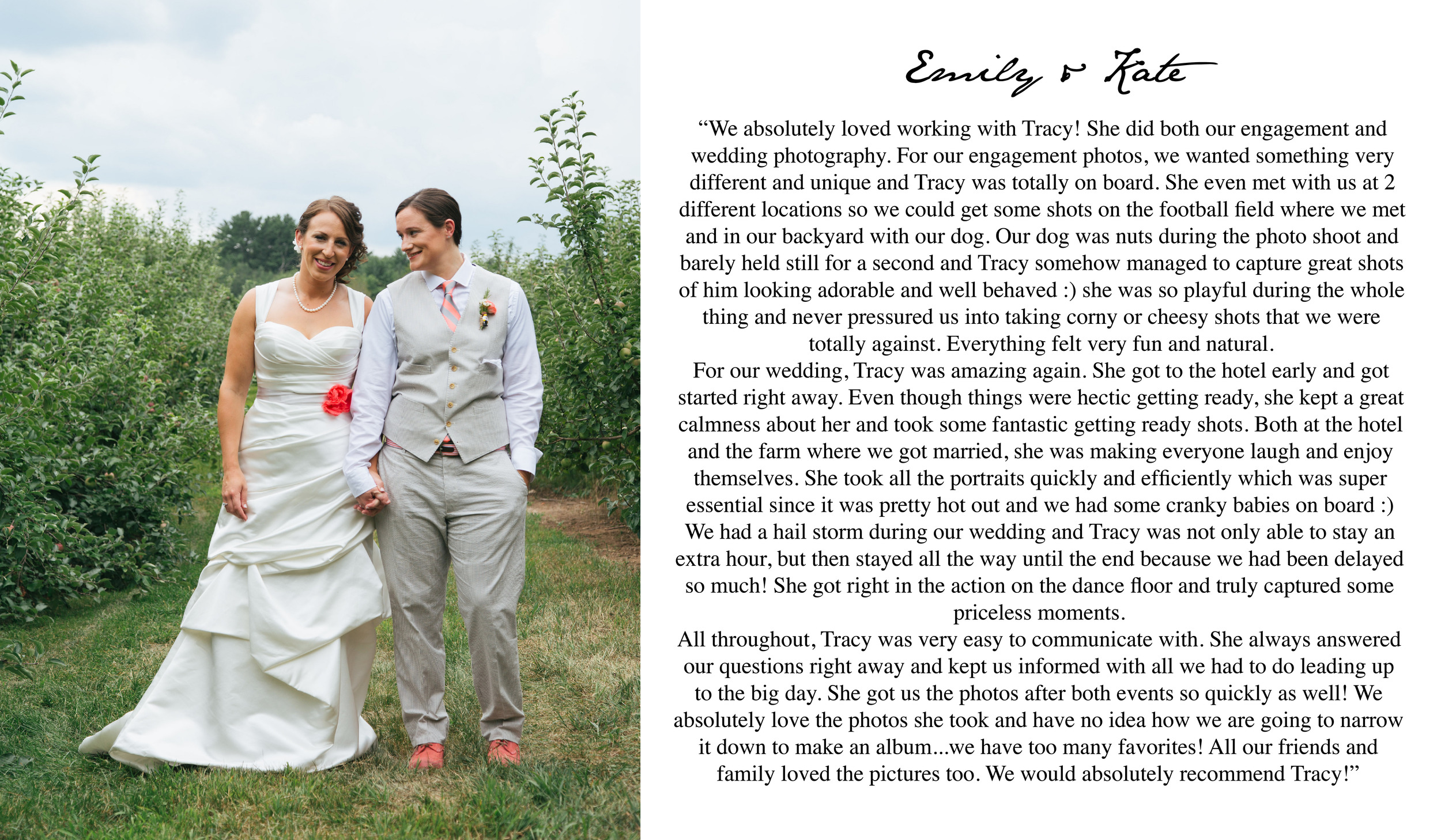 Boston Wedding Photographer 5 Star Review
