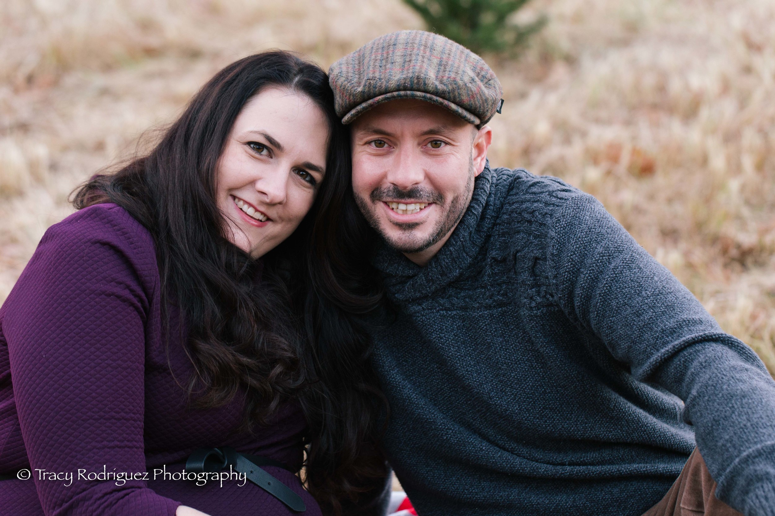 Christmas Tree Farm Engagement Session - Boston Engagement Session by Tracy Rodriguez Photography