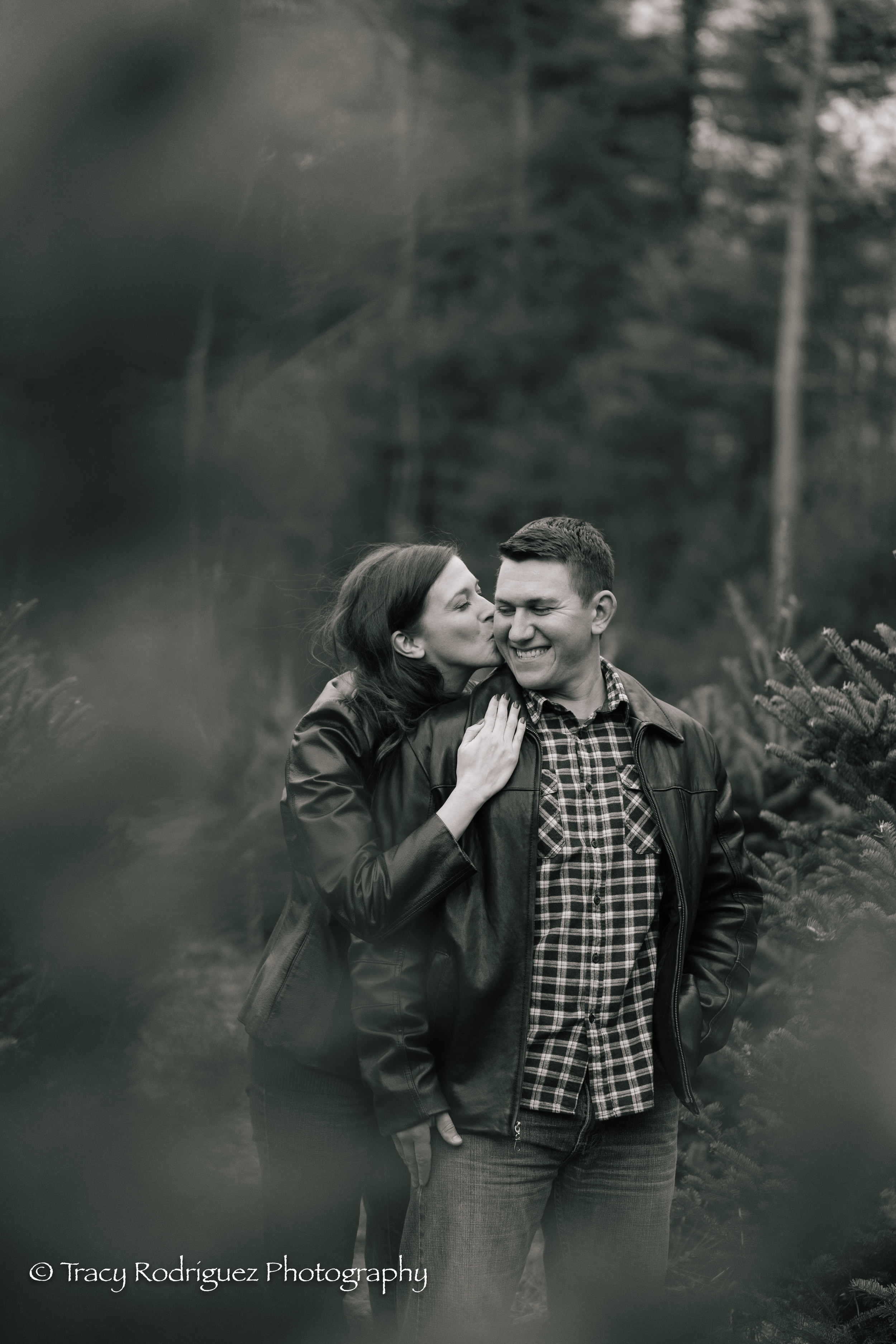  Christmas Tree Farm Engagement Session - Boston Engagement Session by Tracy Rodriguez Photography 