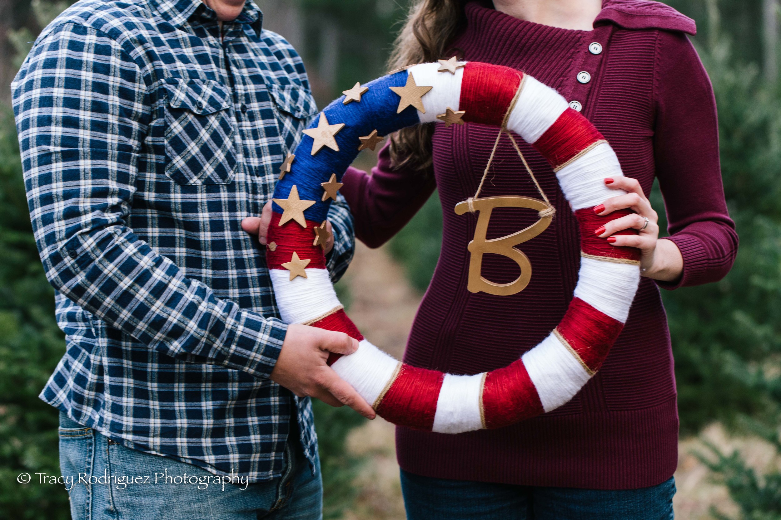 Christmas Tree Farm Engagement Session - Boston Engagement Session by Tracy Rodriguez Photography