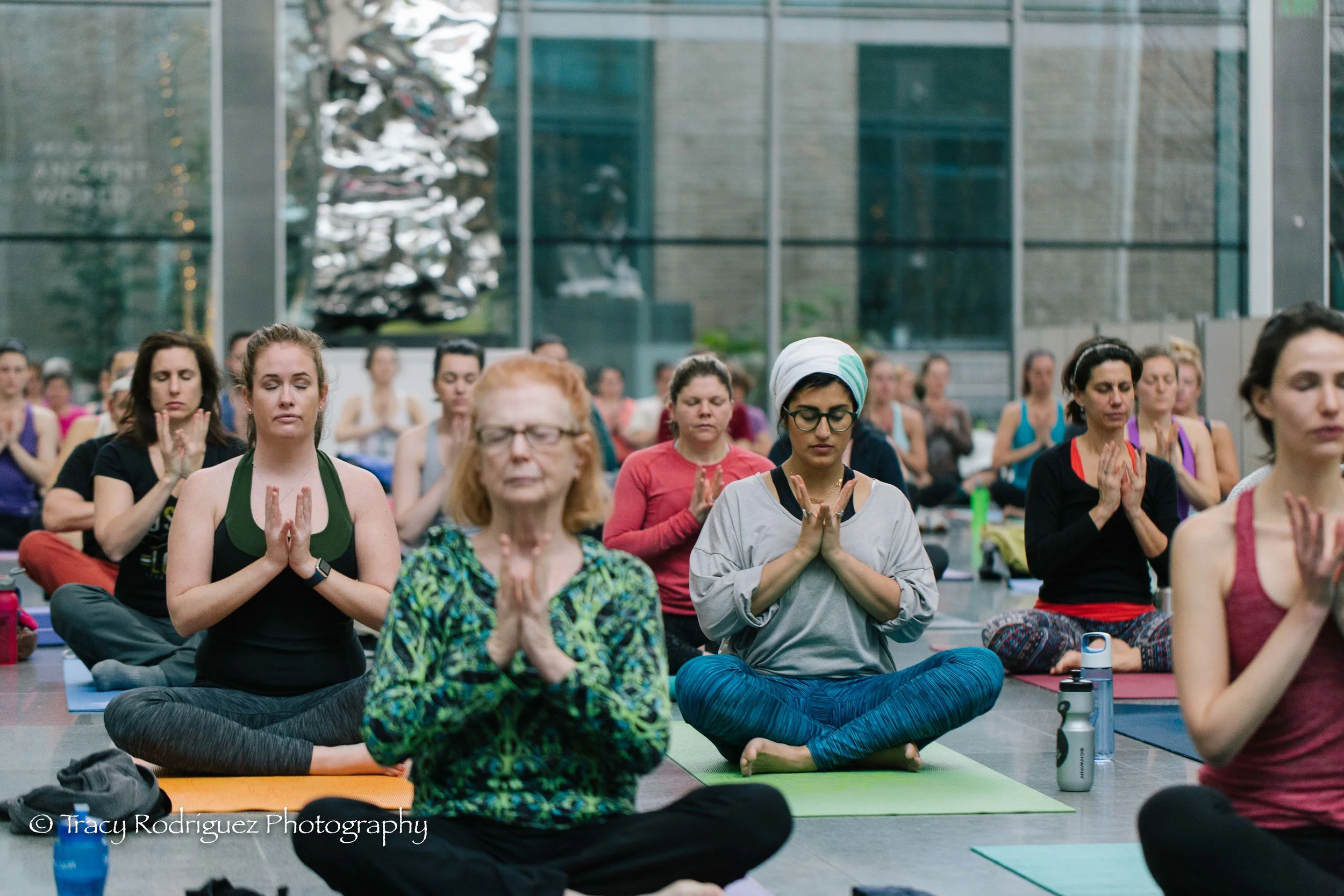 Boston Yoga Photographer at the MFA - Tracy Rodriguez Photography