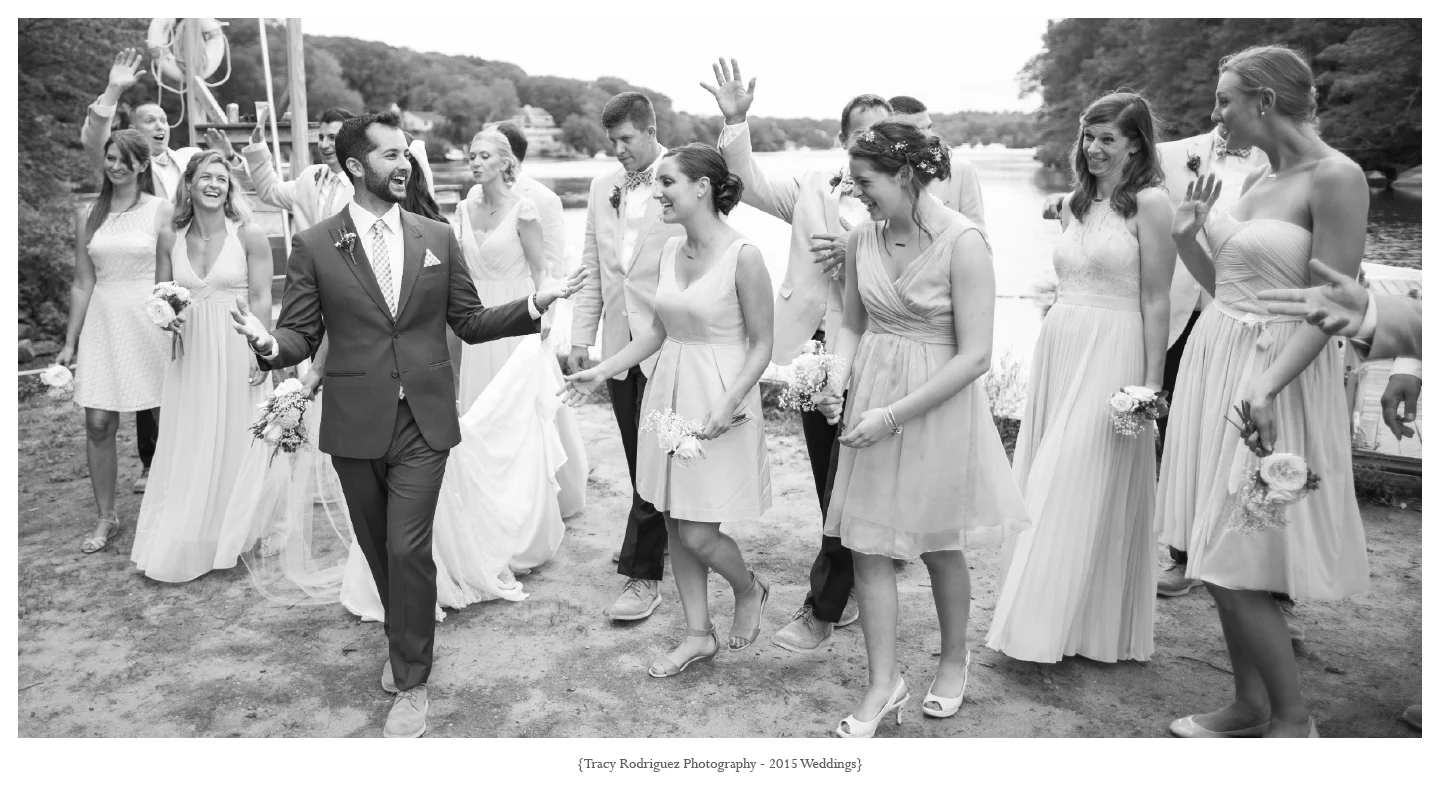 Camp Claire Wedding in Old Lyme, CT Photographed by Tracy Rodriguez Photography - Caitlin and Matt