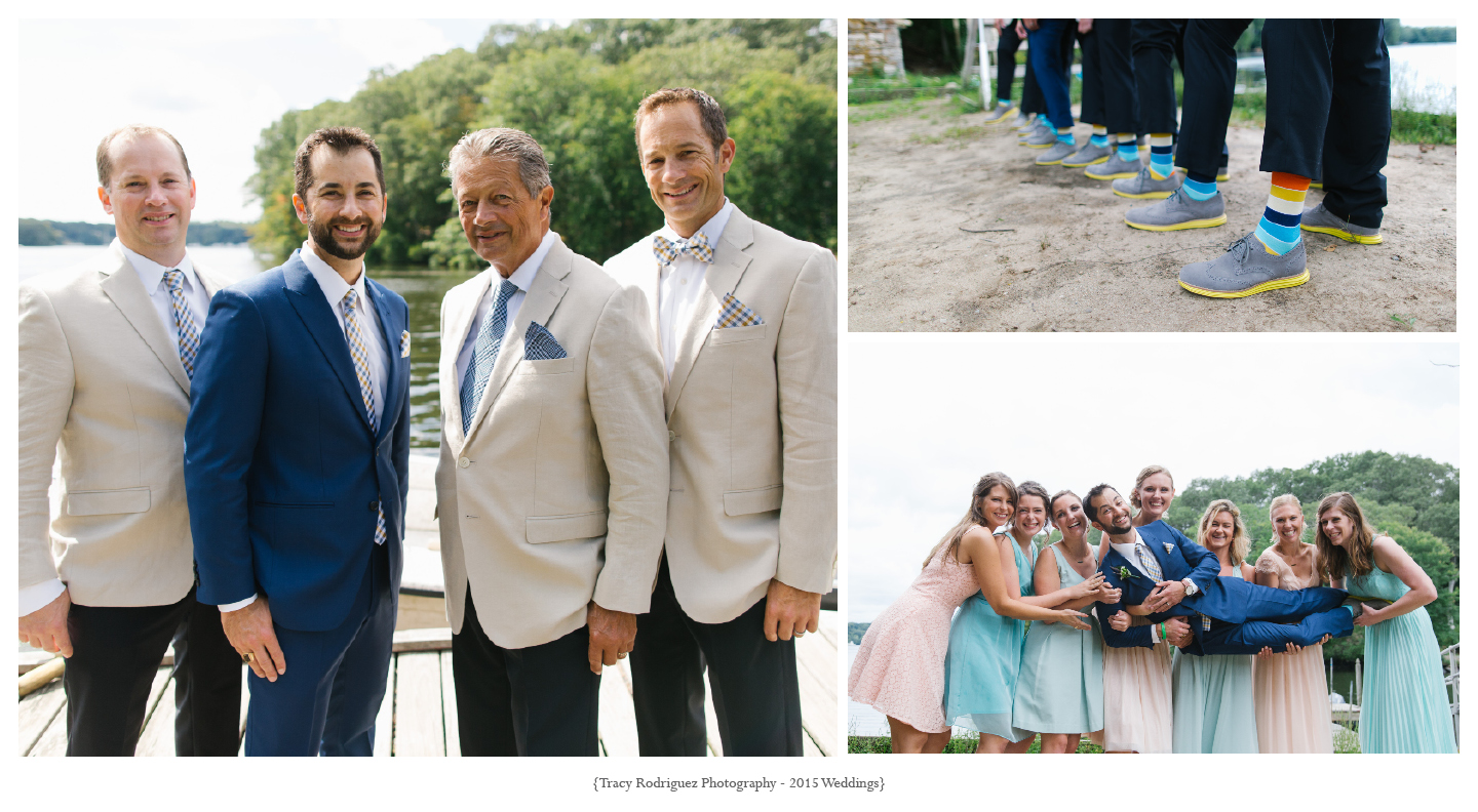 Camp Claire Wedding in Old Lyme, CT Photographed by Tracy Rodriguez Photography - Caitlin and Matt