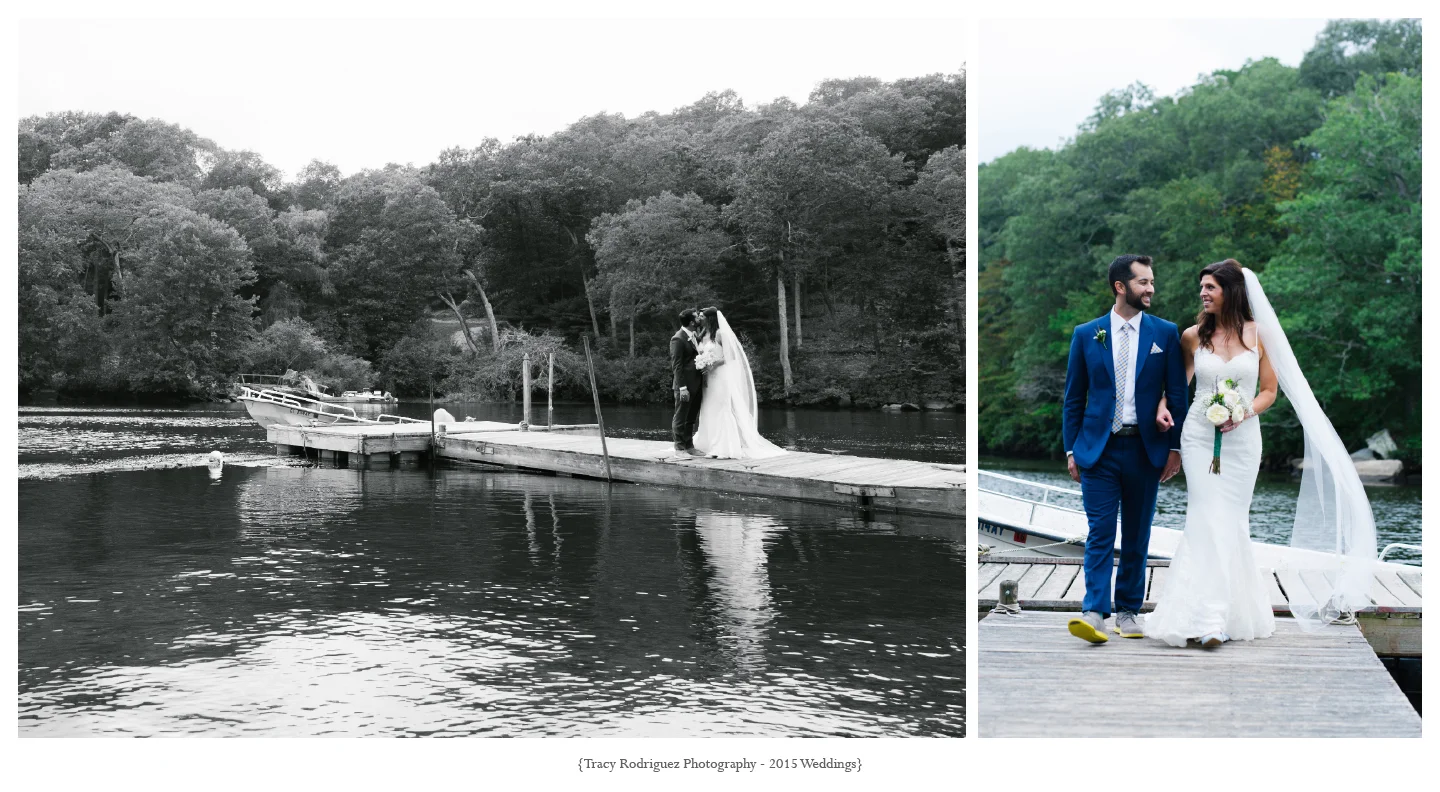 Camp Claire Wedding in Old Lyme, CT Photographed by Tracy Rodriguez Photography - Caitlin and Matt