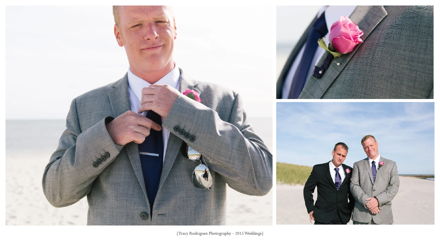 Cape Cod Wedding in West Yarmouth, MA at Seagull Beach by Tracy Rodriguez Photography