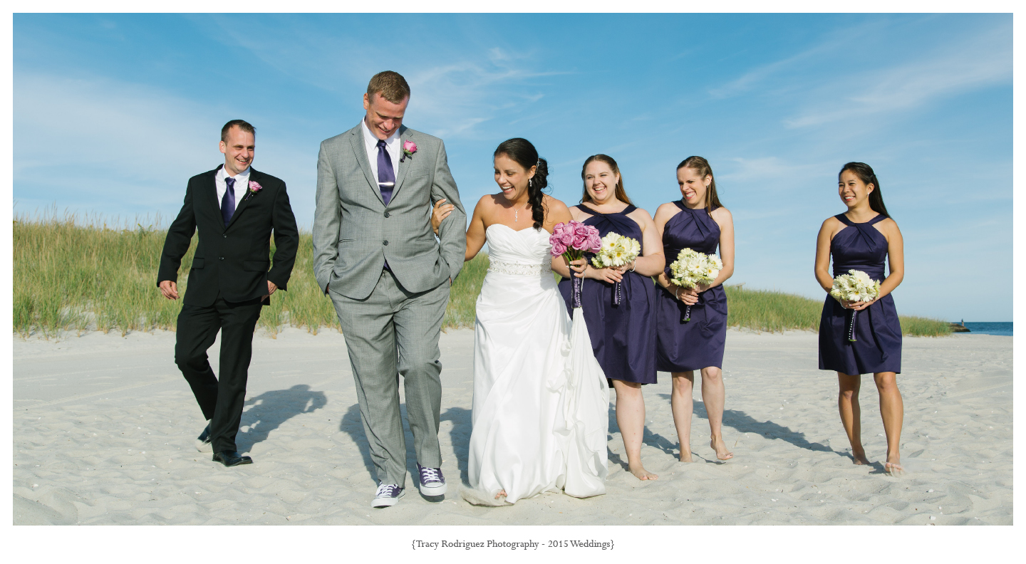 Cape Cod Wedding in West Yarmouth, MA at Seagull Beach by Tracy Rodriguez Photography