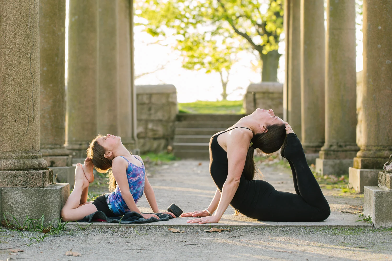 Boston Yoga Photography - Larz Anderson Park Yoga Photo Shoot