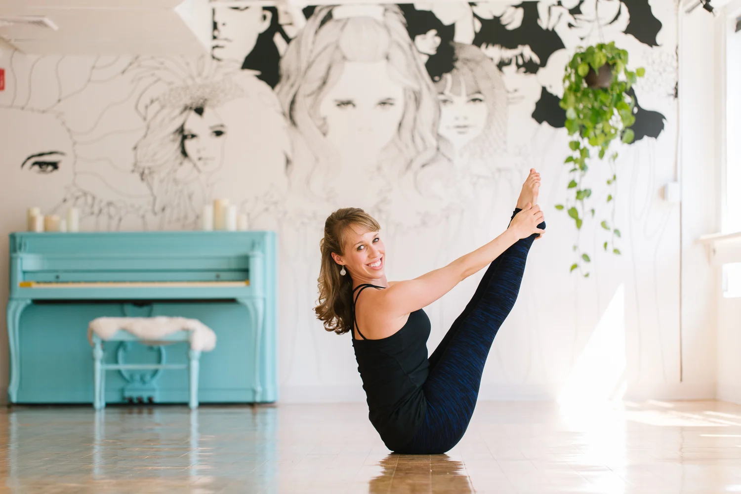 Boston Yoga Photography - Barre and Soul Harvard Yoga Photo Shoot