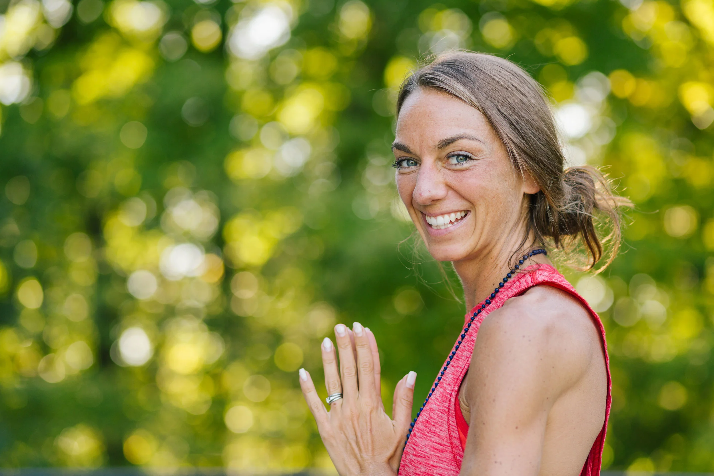 Featured here, the lovely Sarah Oleson from our yoga mini sessions with The Yoga Tree,&nbsp;Haverhill, MA