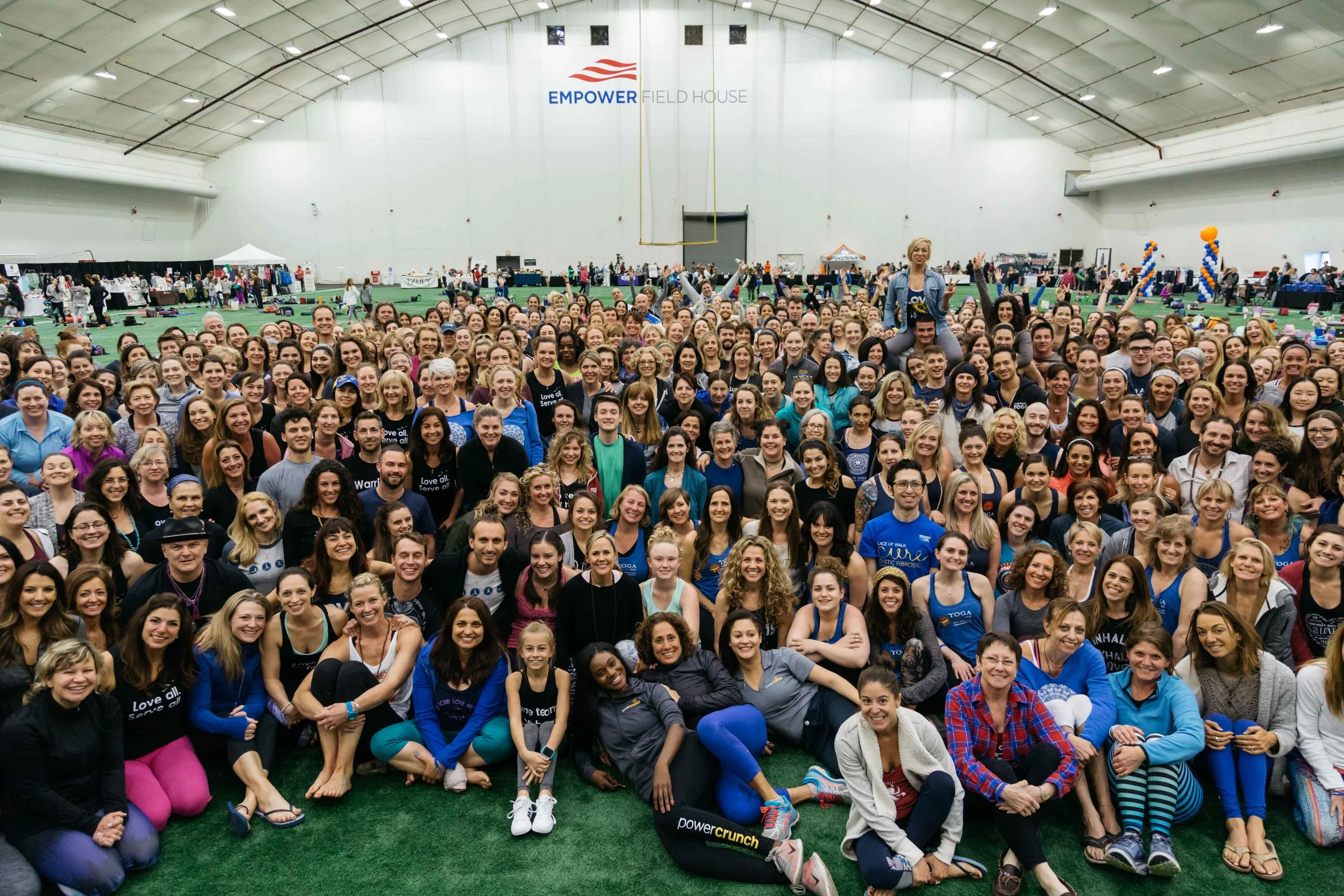 Yogathon 2017, 900+ yogis strong!