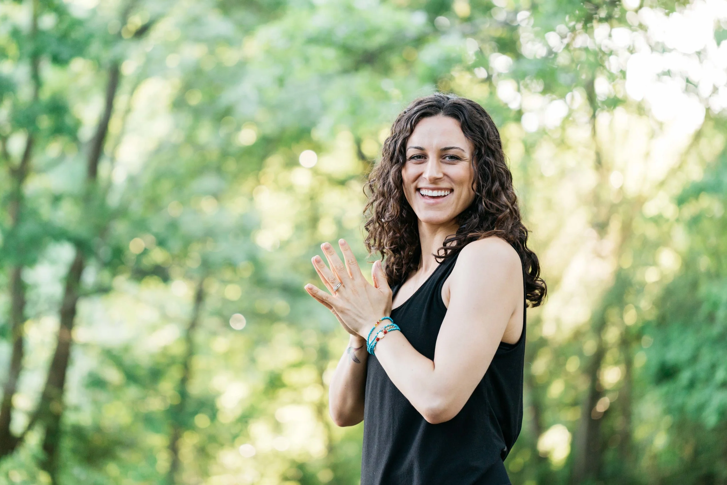 Boston Yoga Photographer - Tracy Rodriguez Photography - Houghton's Pond Photo Shoot