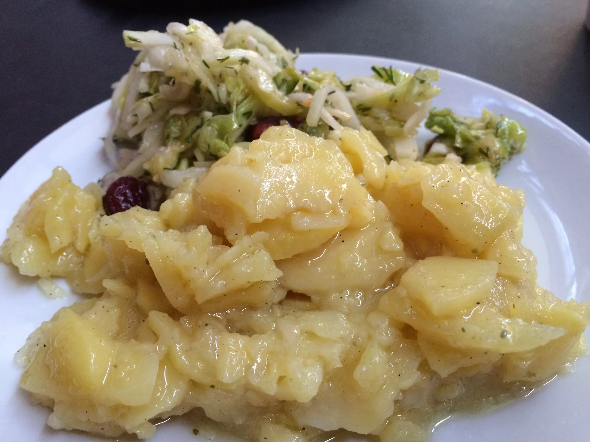 German Potato and Cabbage Salads