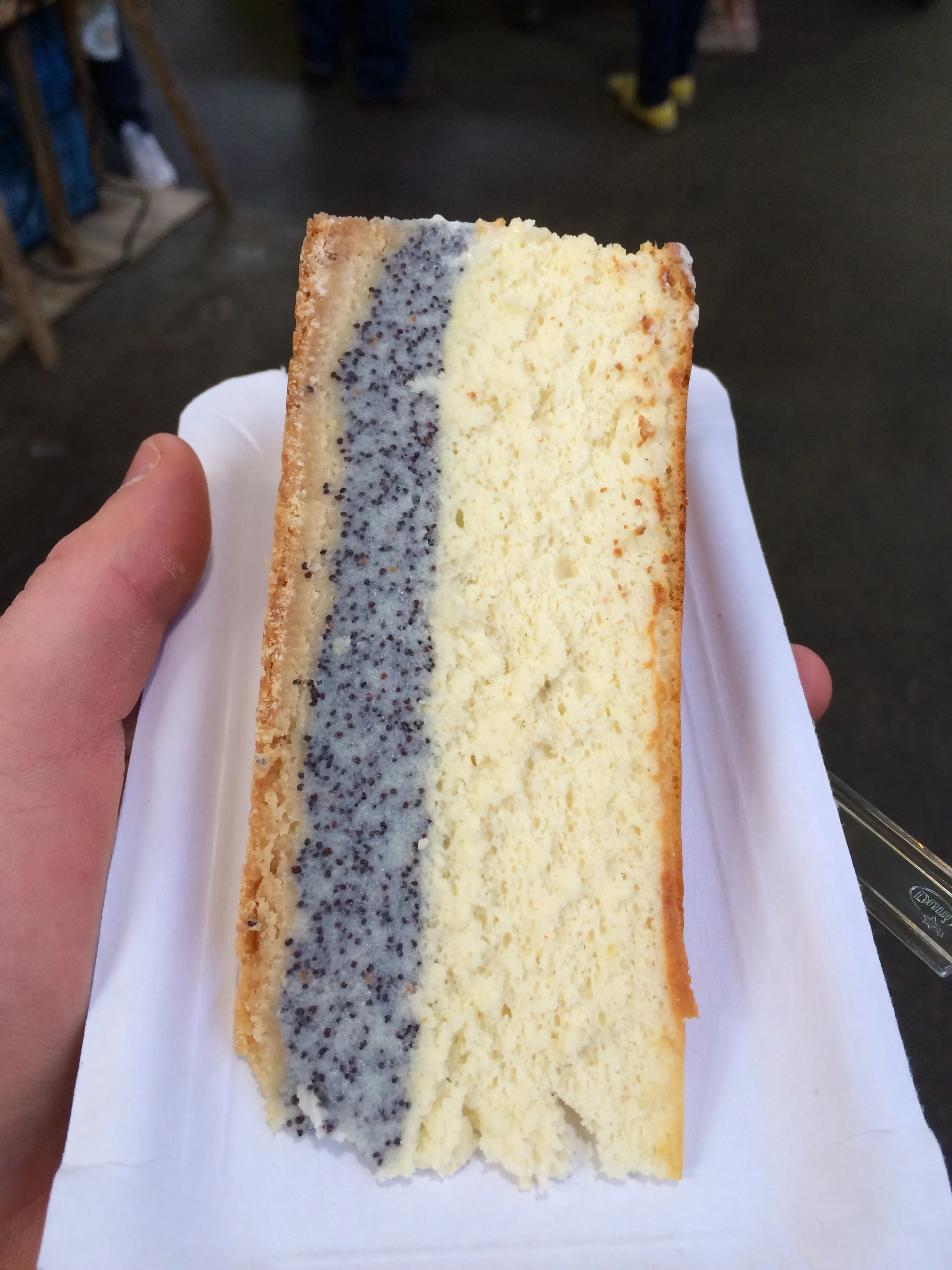 German Cheesecake with Poppyseeds