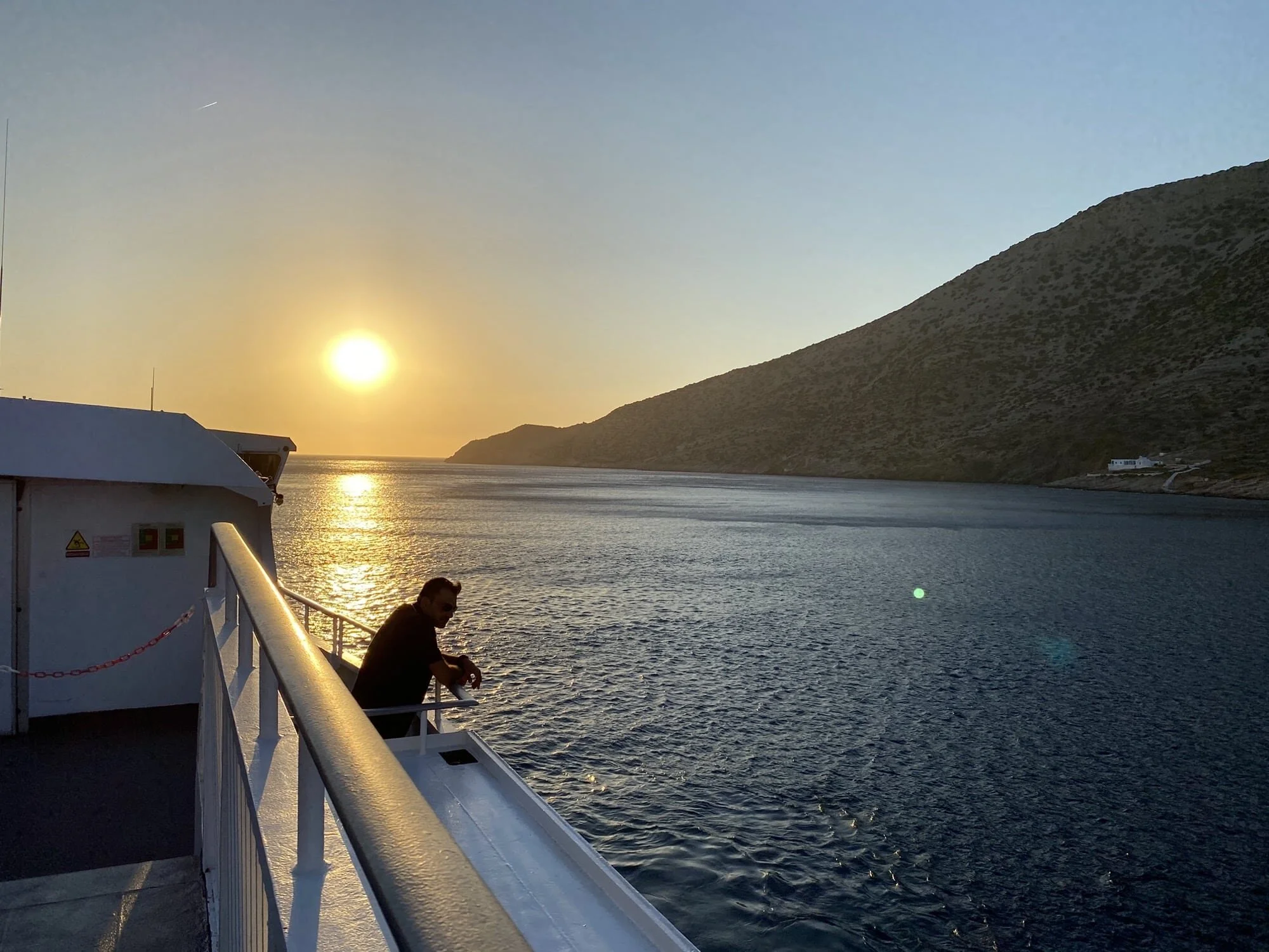 On the way to Milos