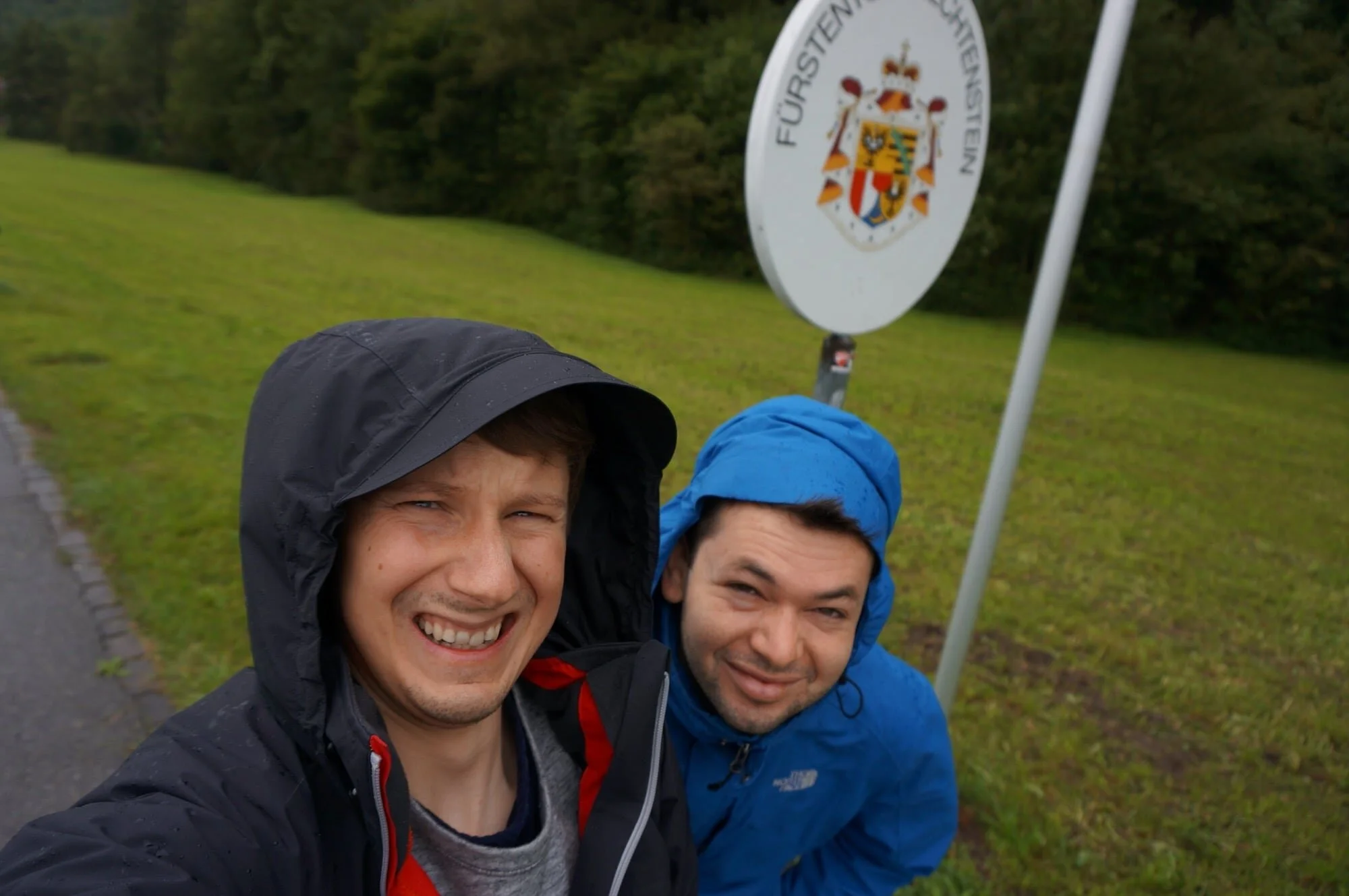 Liechtenstein on a rainy day in 2017