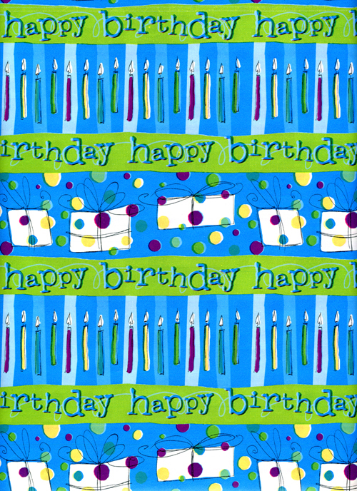 Birthday Gift Wrap — Rich Plus Gift Wrapping Paper Wholesale