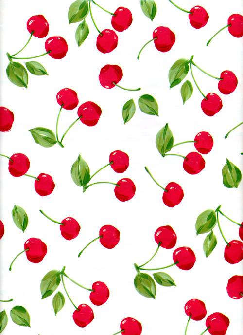 Cheery Cherries - Reversible — Rich Plus Gift Wrapping Paper Wholesale