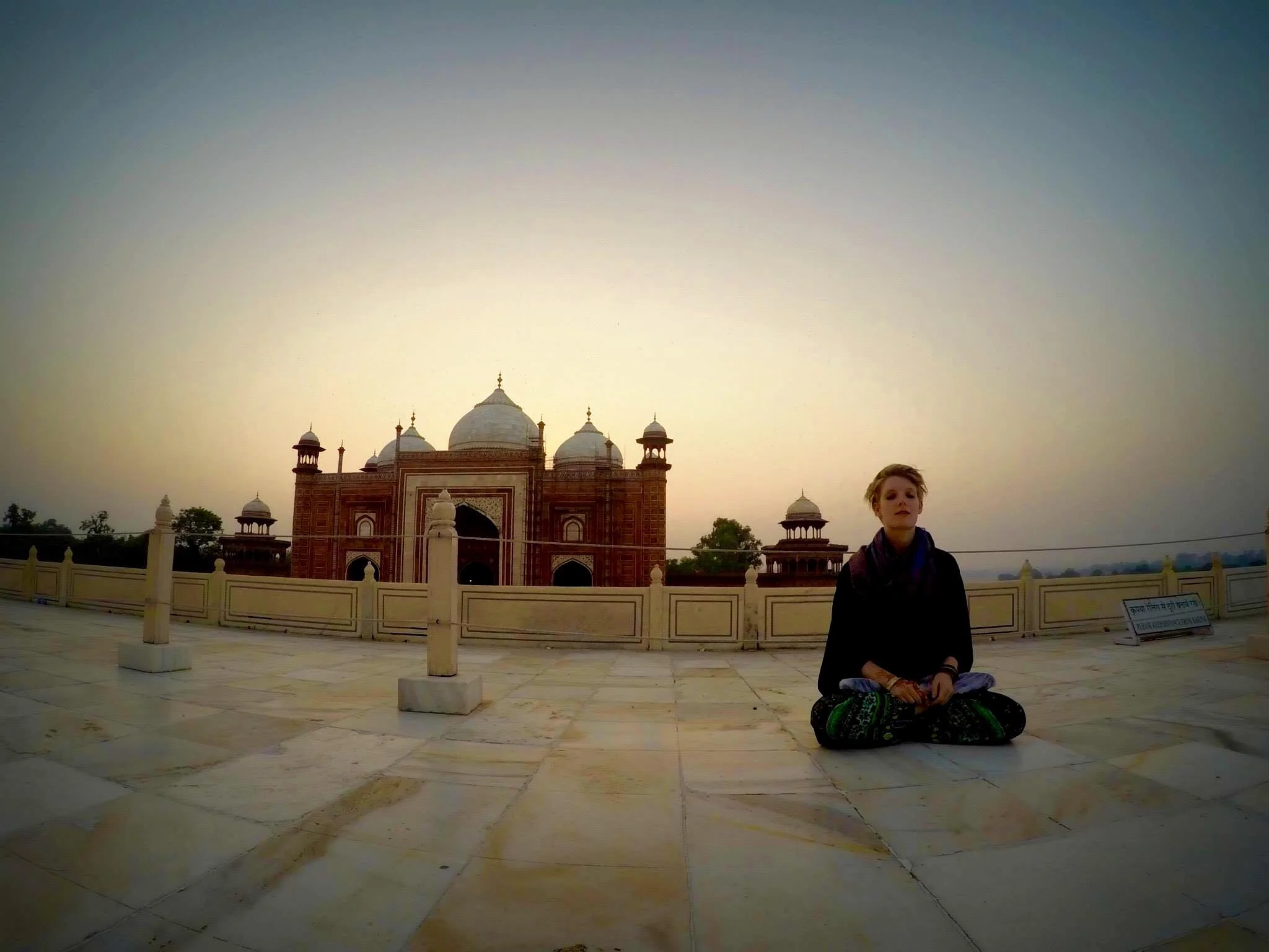 Lynne in India