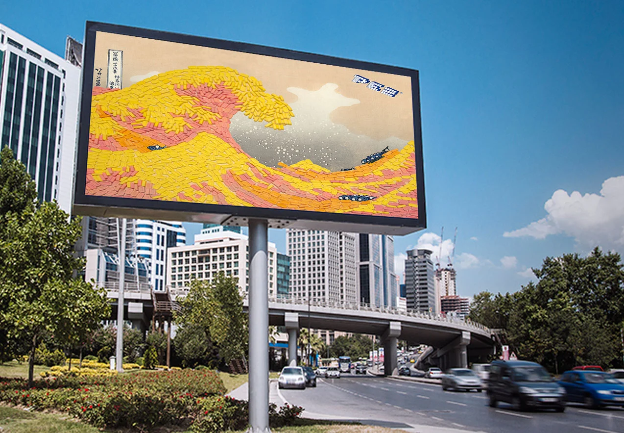 Great PEZ Wave Billboard