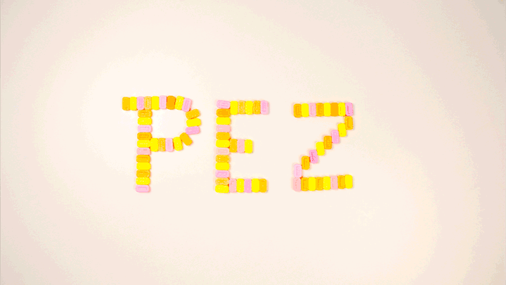 PEZ Explosion GIF