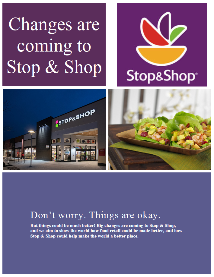 Stop &amp; Shop Brochure