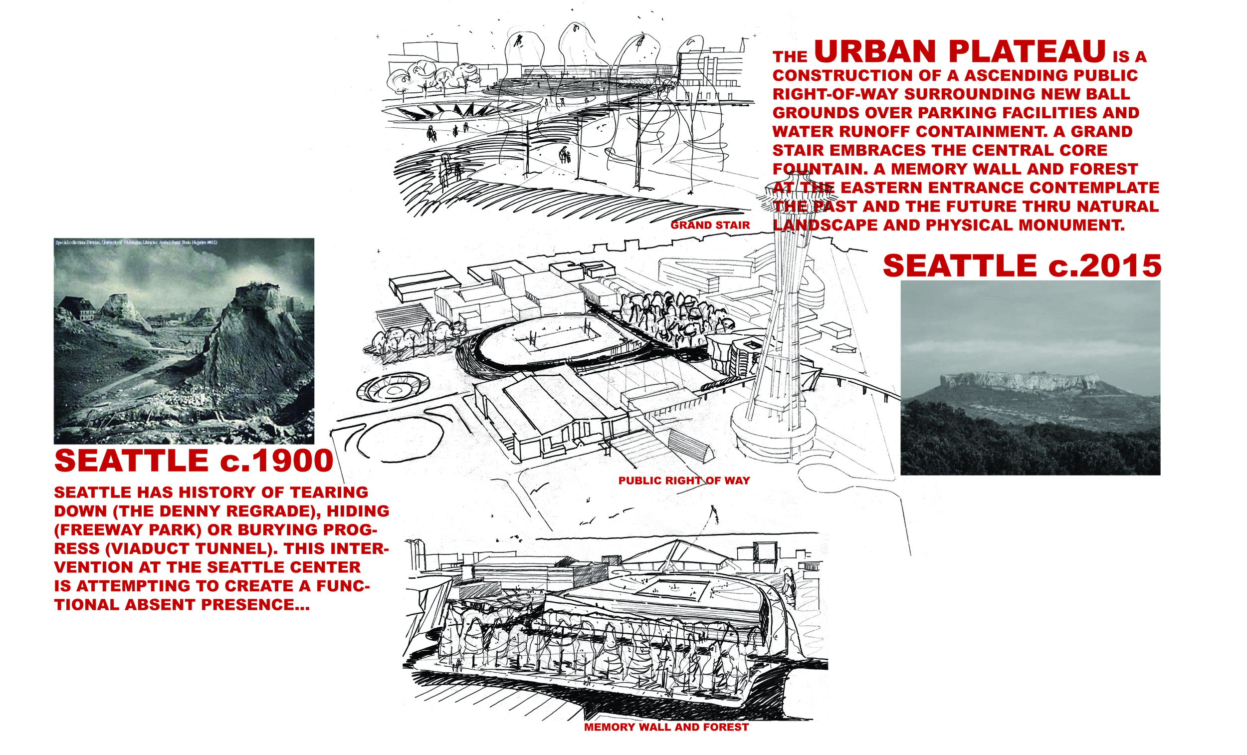 Urban Intervention - Seattle Center Next 50 Years