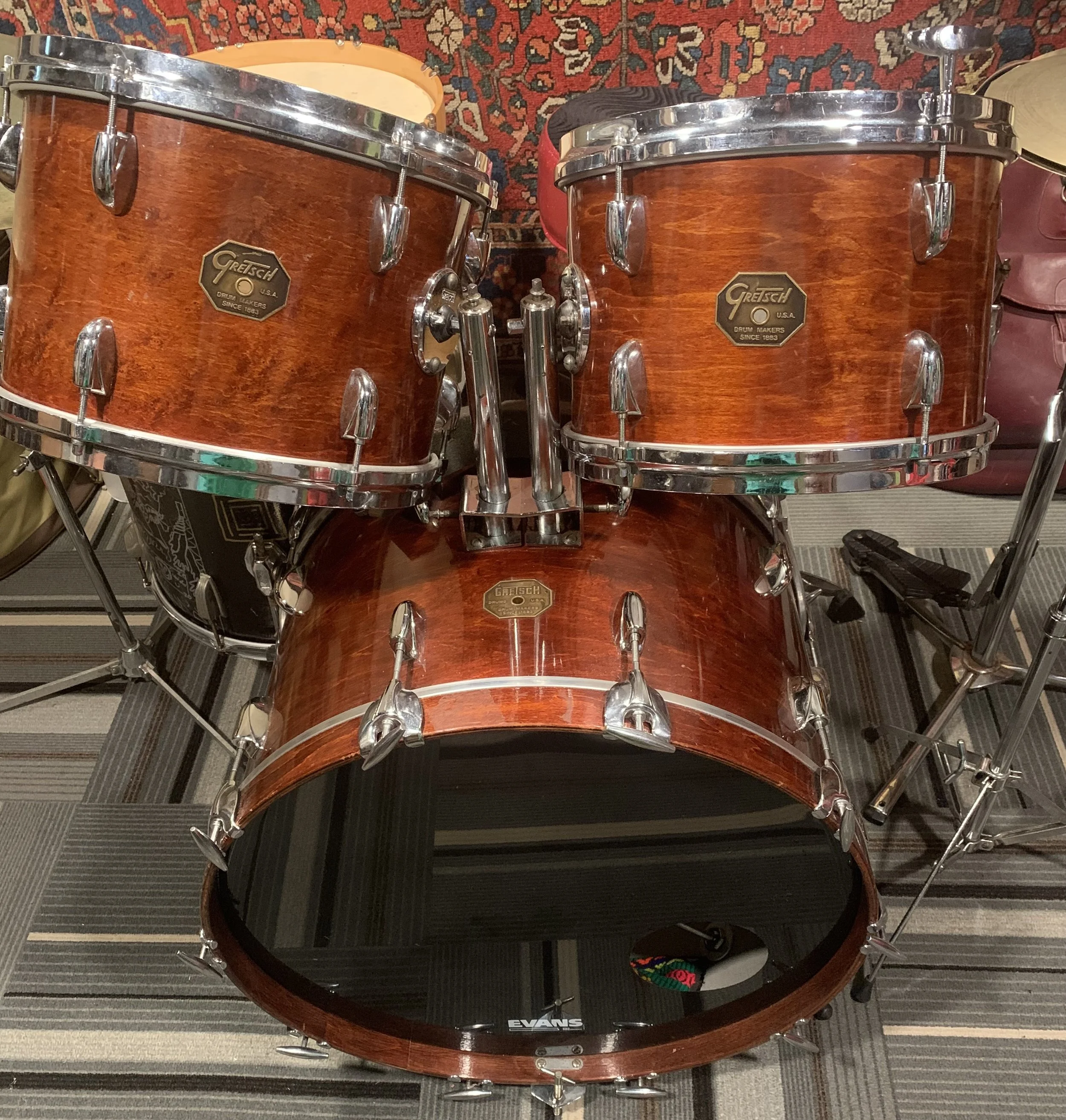 Rick Nair collection: Gretsch drums 