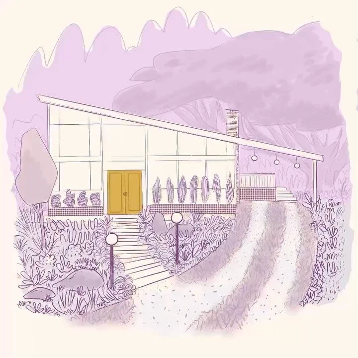 Mid century manifesting 
.
.
.
#midcenturydesign #midcenturymodern #archtecture #digitalillustration #digitalsketch