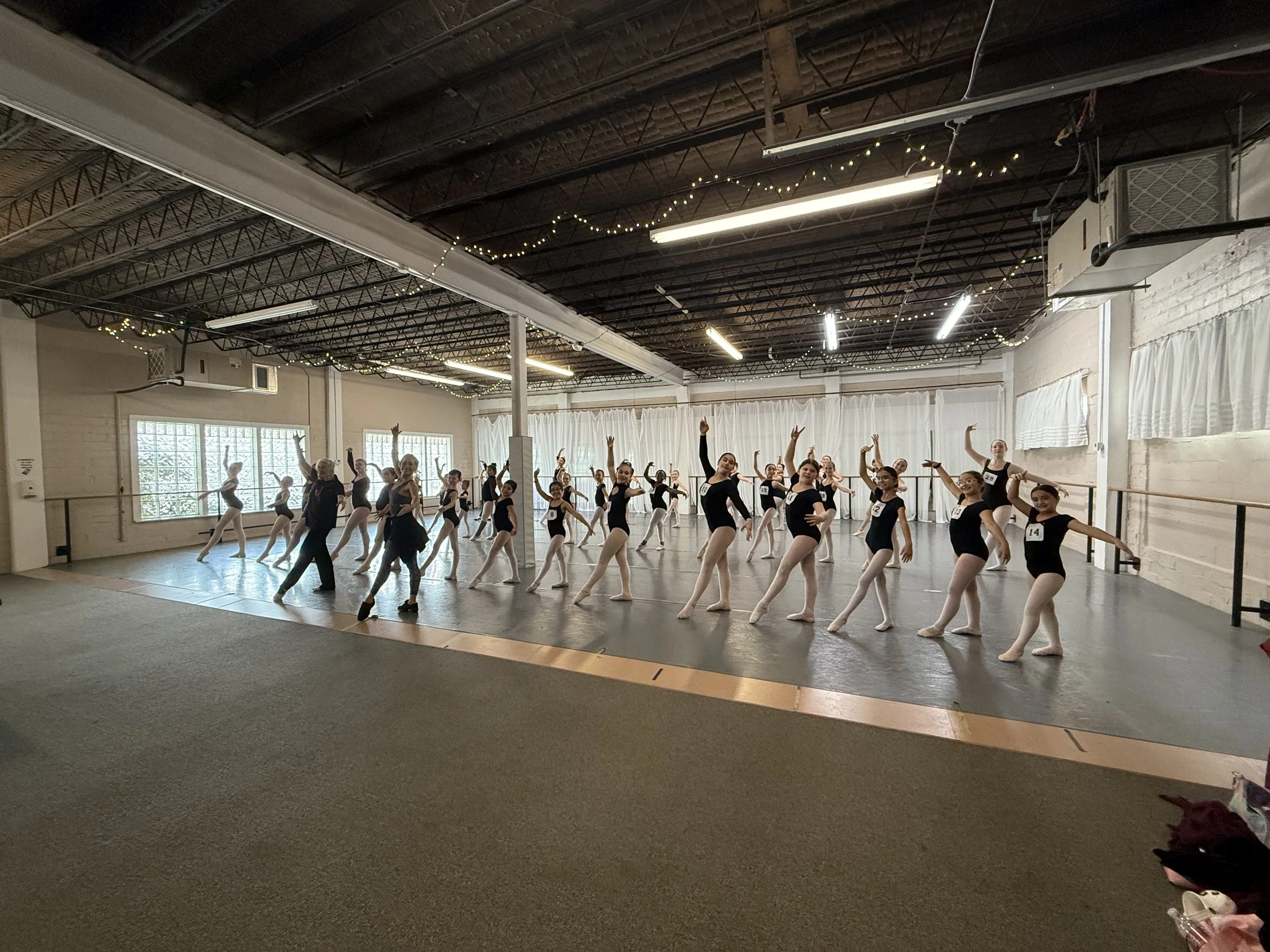 Auditions at the CCBallet