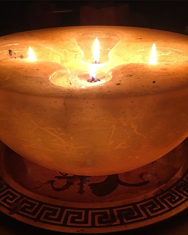 Candlelight Vinyasa. Tonight at 7:30p and Wednesday at 6pm at @wholeskyyoga. 🕯