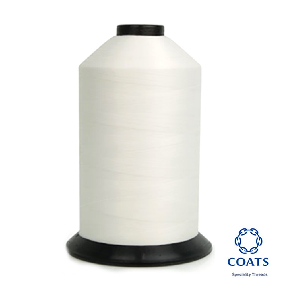 Coats Bonded Polyester Thread-16 oz White Thread Polyester Size DB-138 